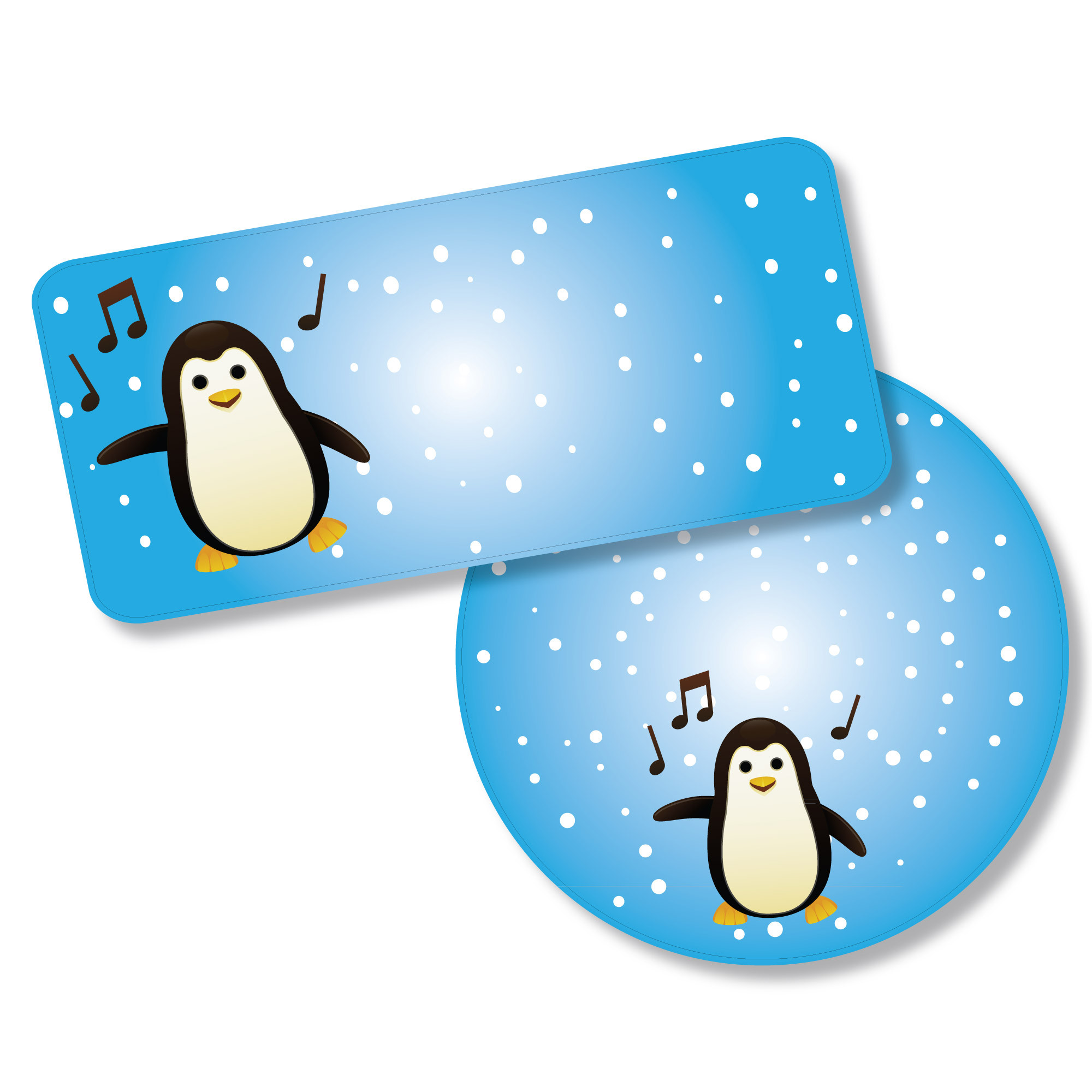 Gift Seals & Address Labels - Christmas Carol