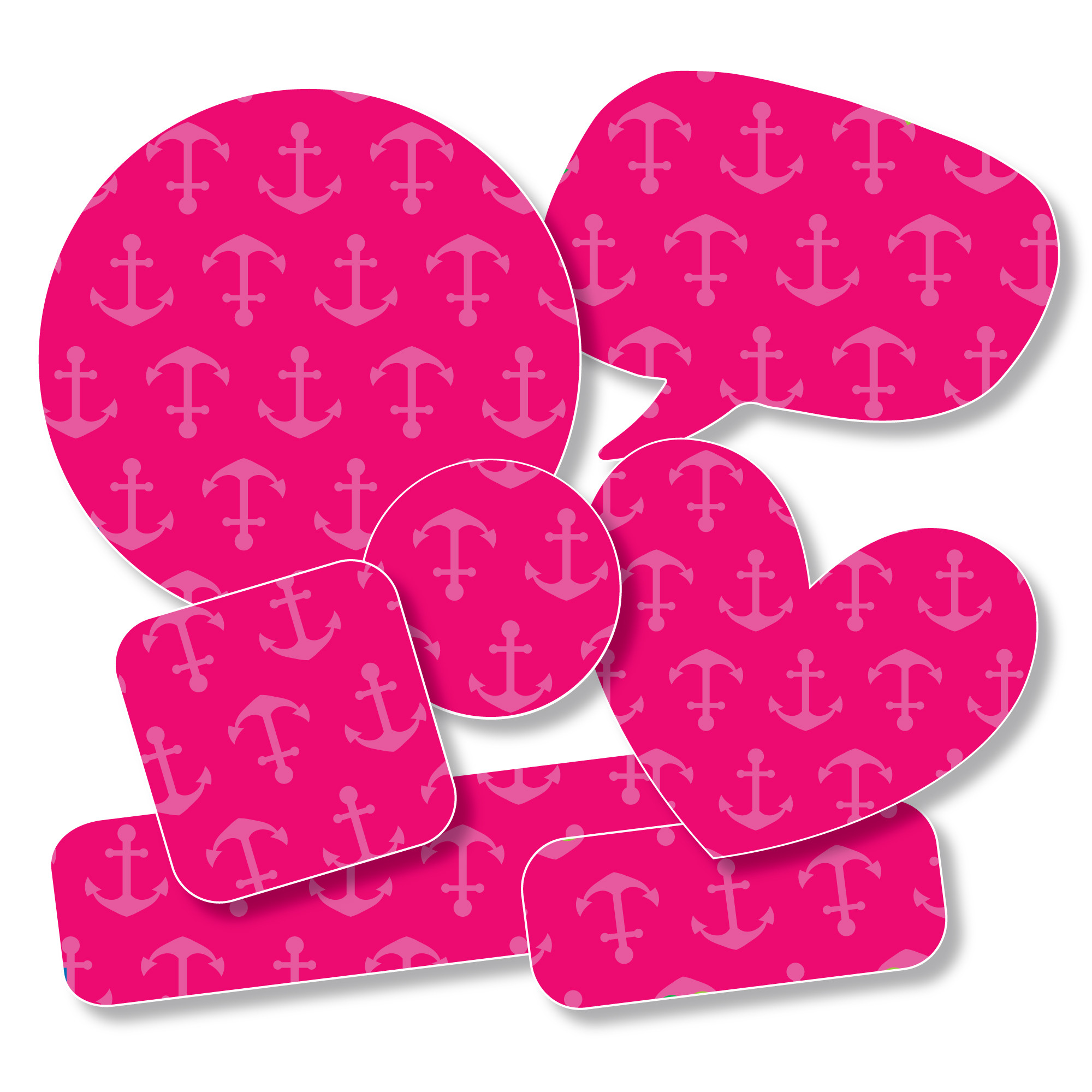 Pattern Packs - Magenta Anchors