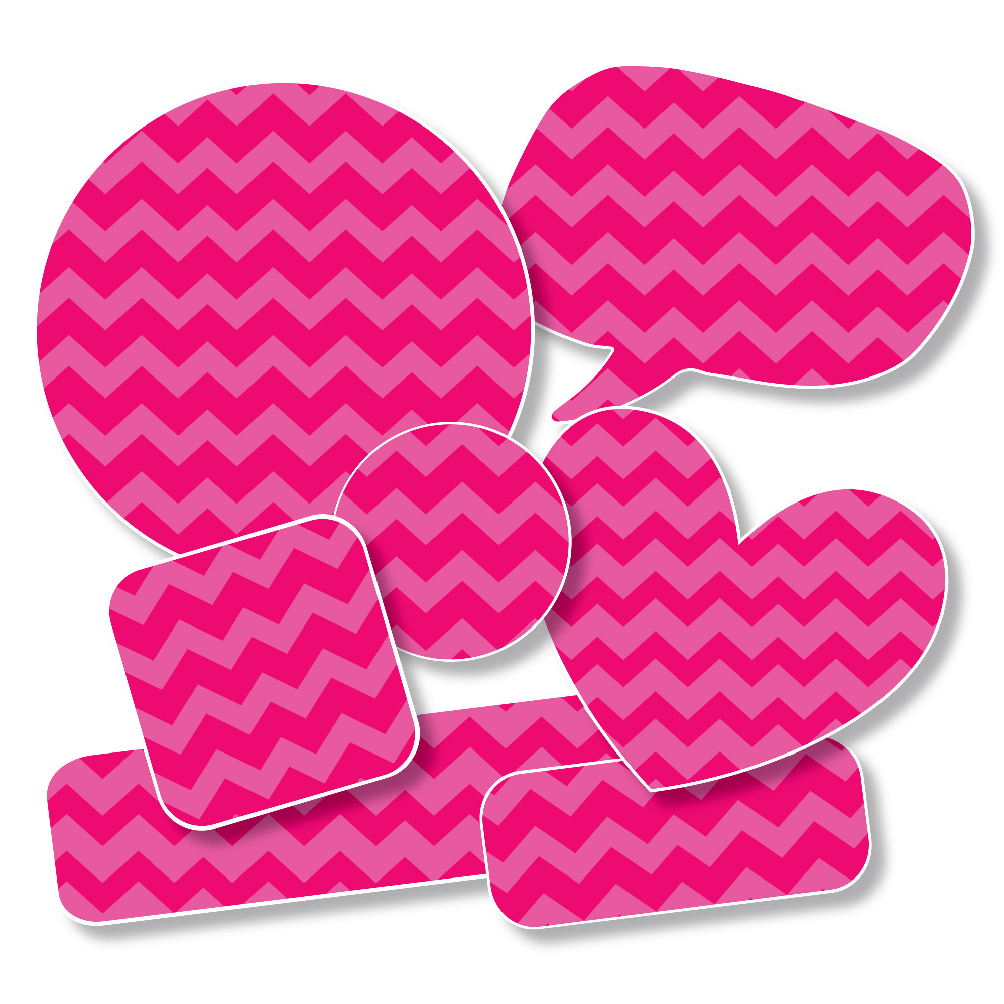 Pattern Packs - Magenta Chevron  