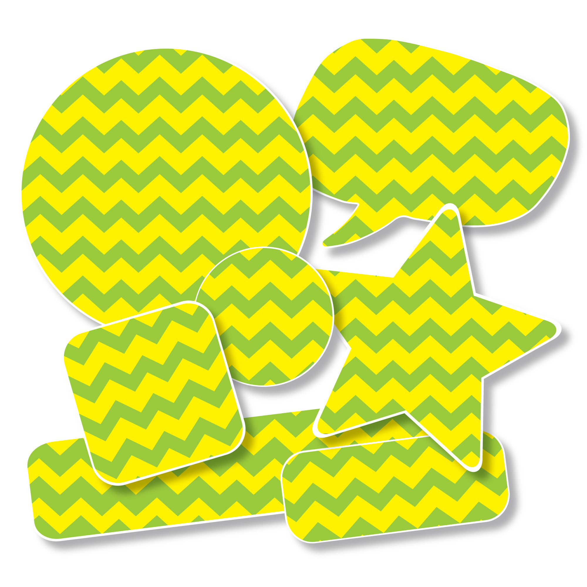 Pattern Packs - Watermelon Chevron  