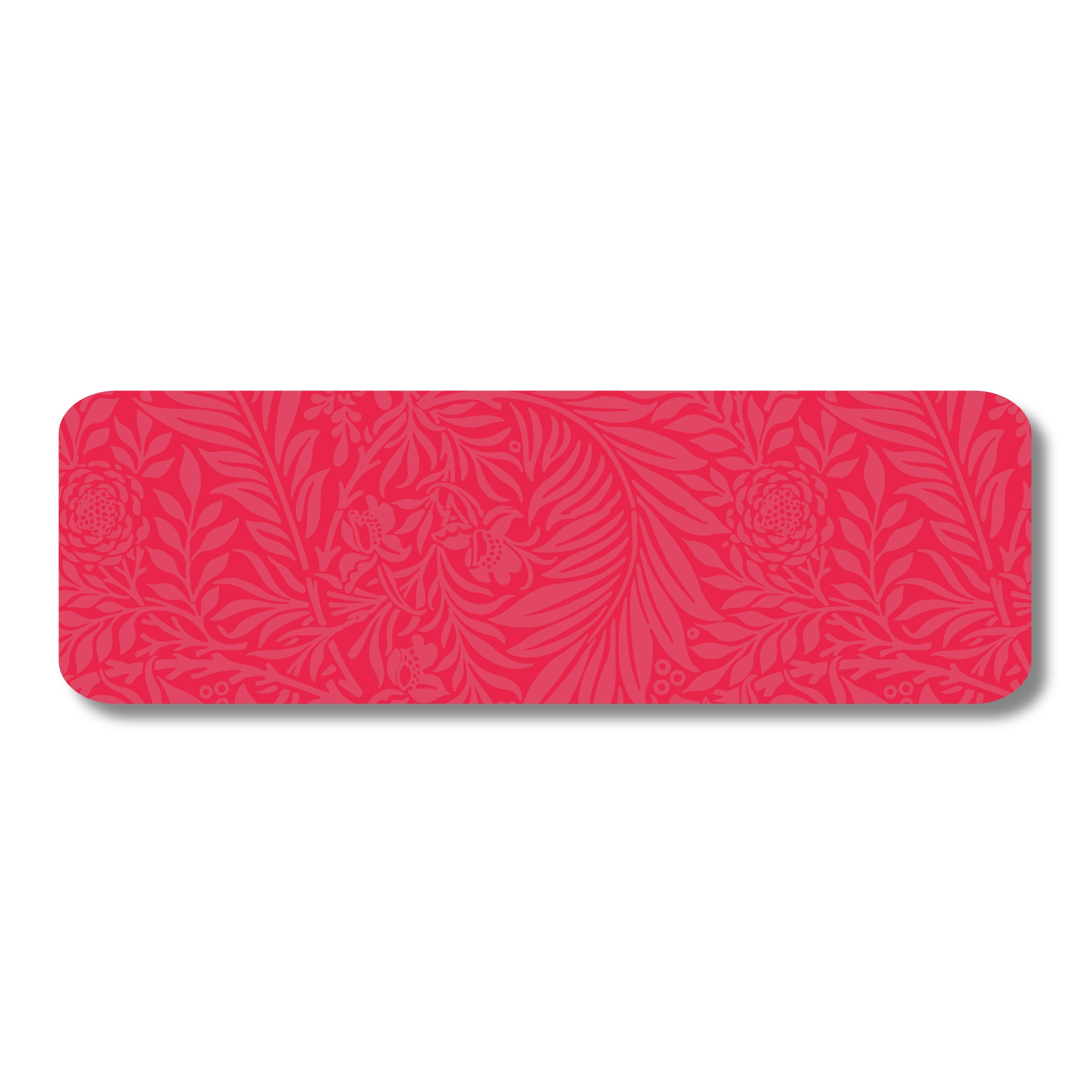 Return Address Labels - Feather Fern-Scarlet