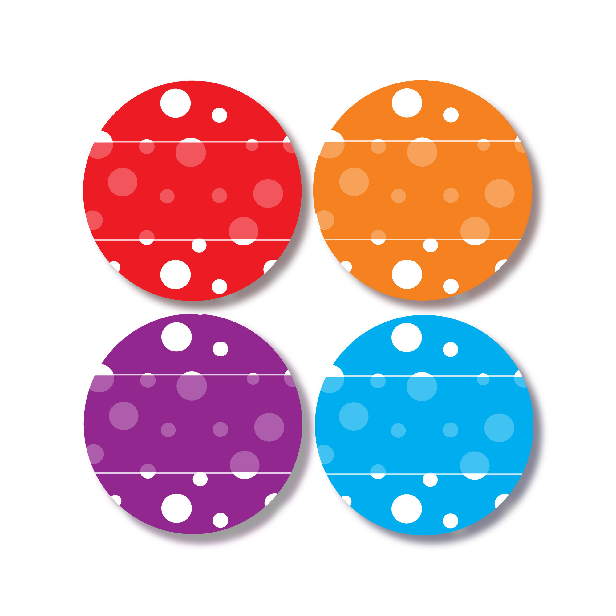 Jar Toppers - Dotty Dots