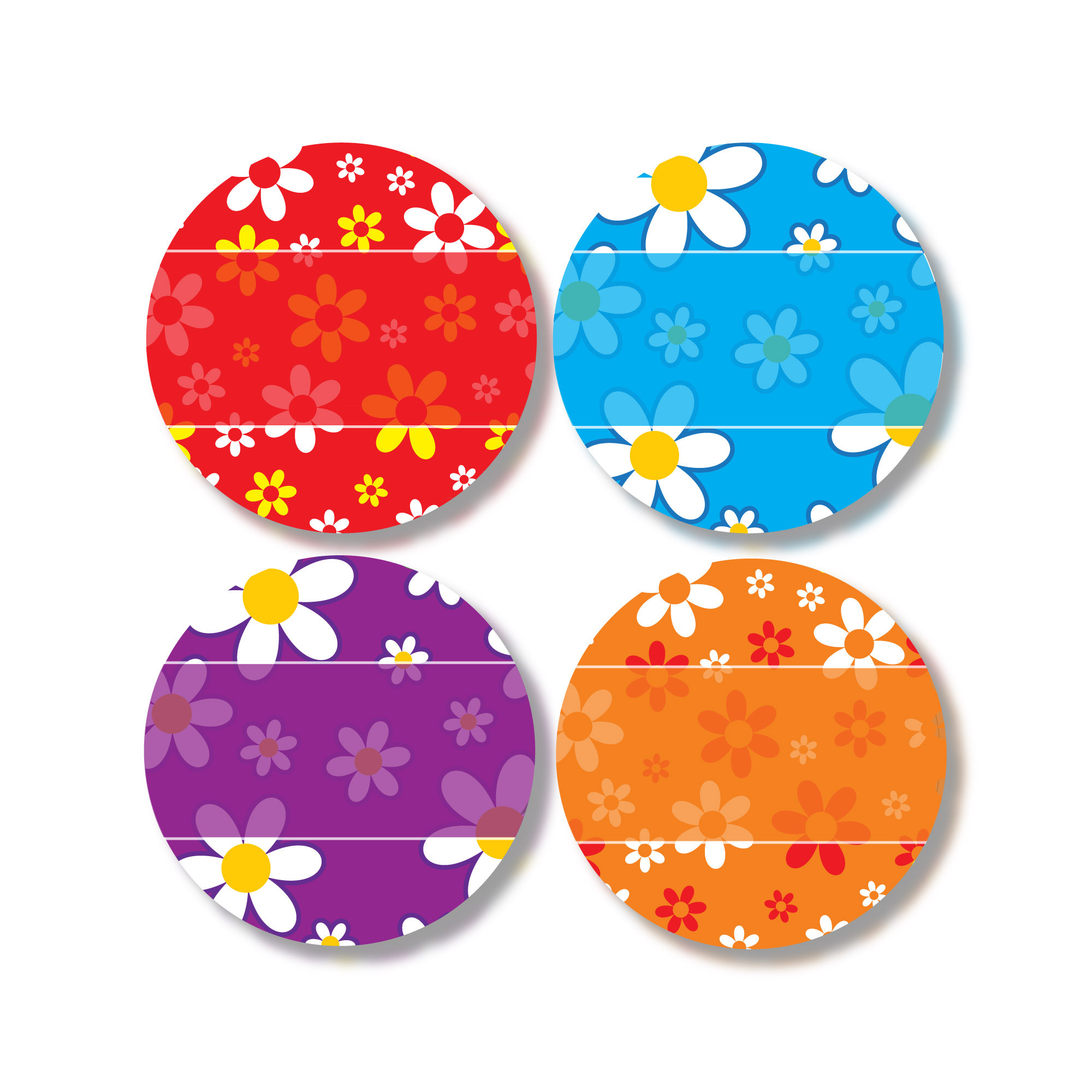 Jar Toppers - Flower Power