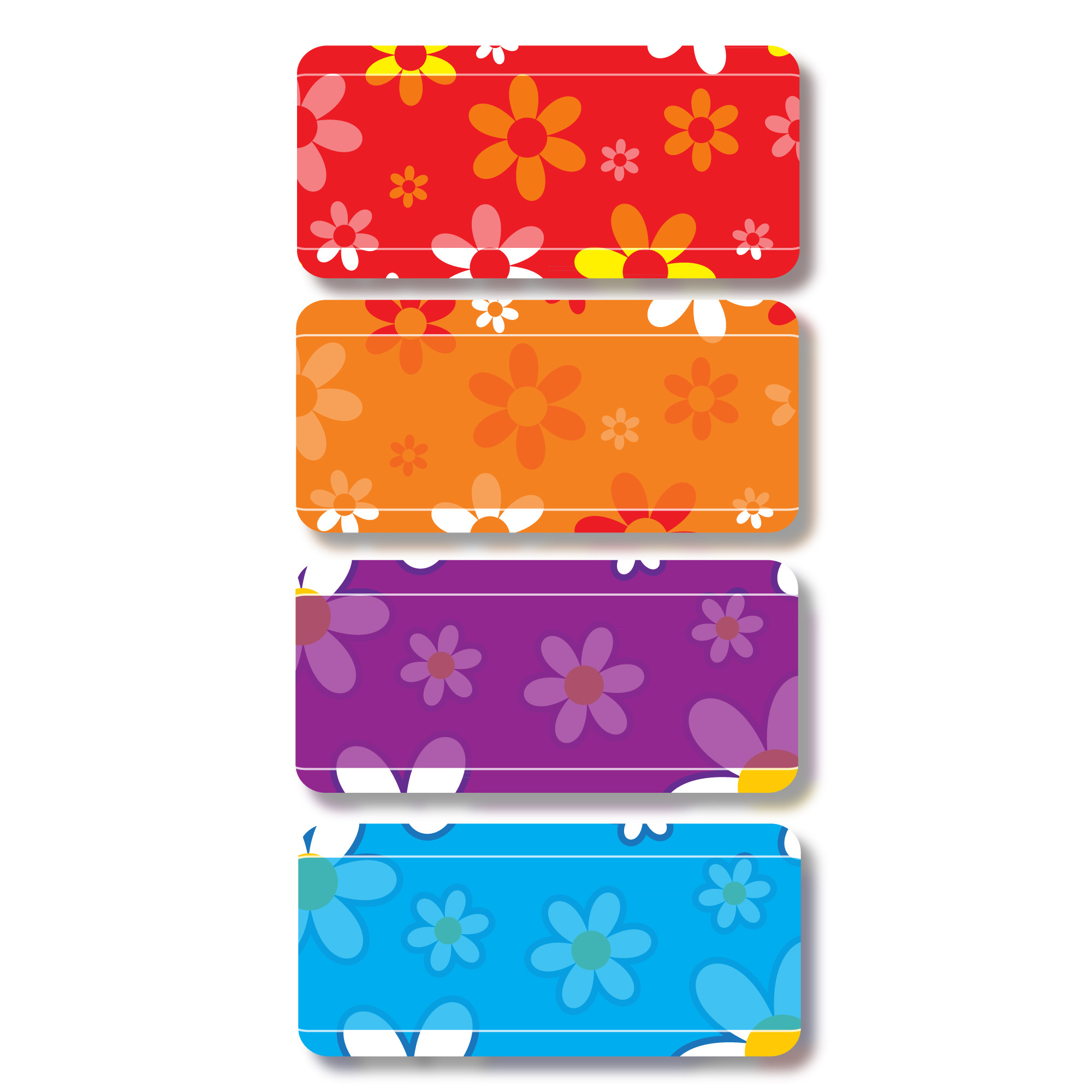 Jar Labels - Flower Power
