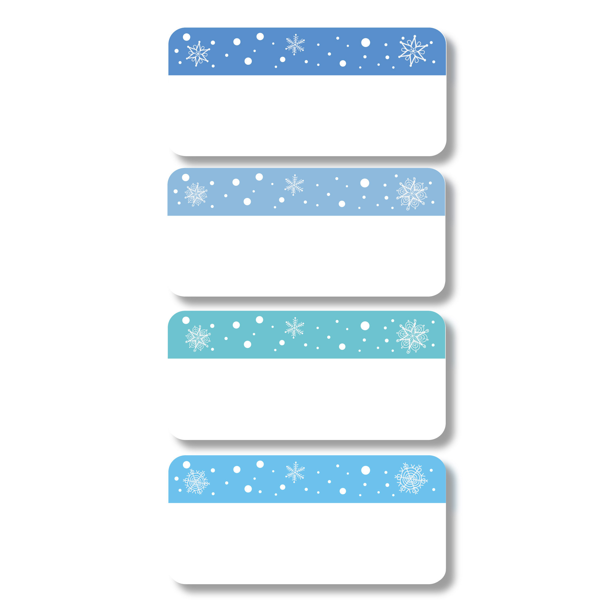 Write-On Labels - Winter Wonderland