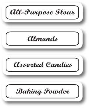 Pantry Labels - Classic