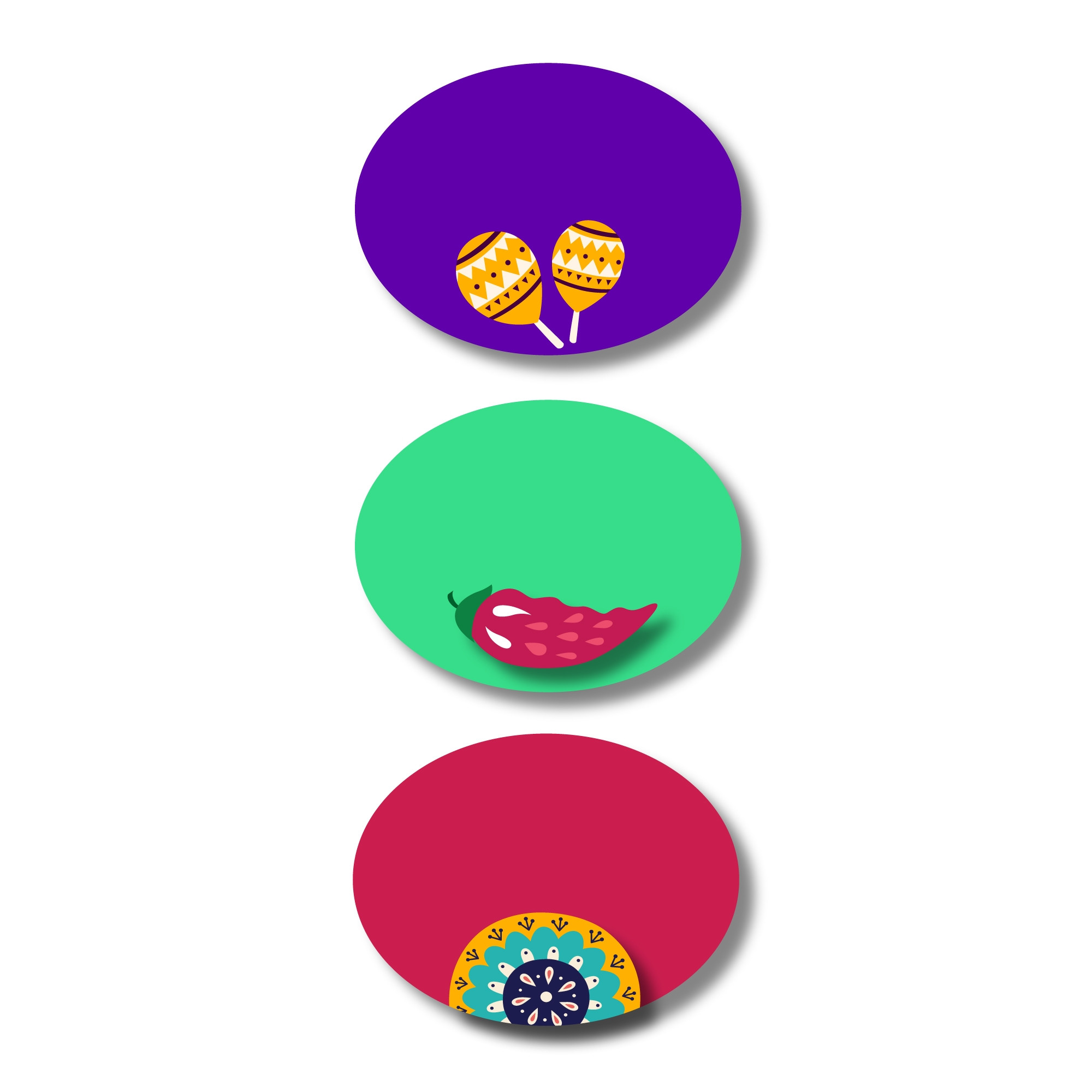 Press N' Stick Clothing DOTS - Cinco de Mayo