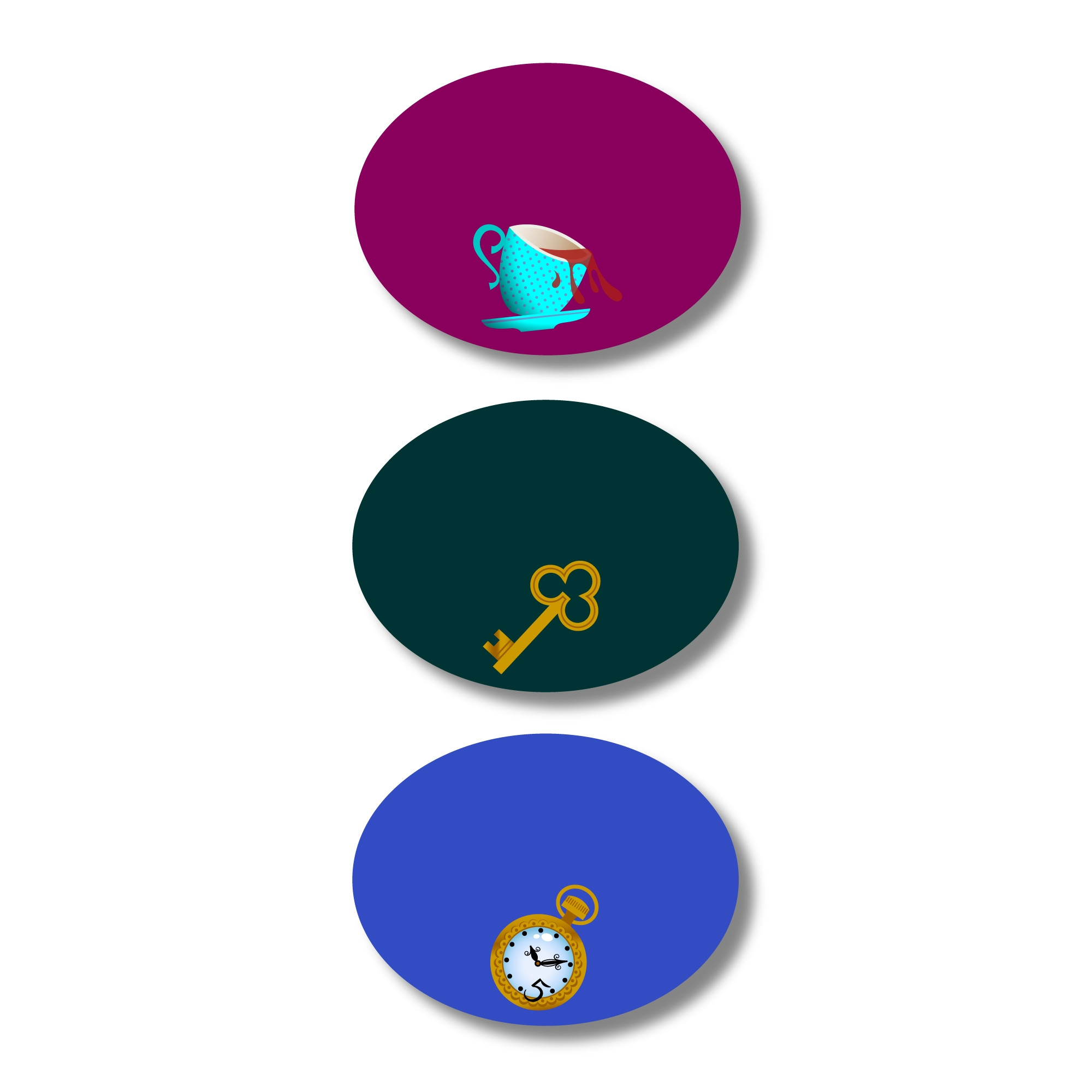 Press N' Stick Clothing DOTS - Down the Rabbit Hole