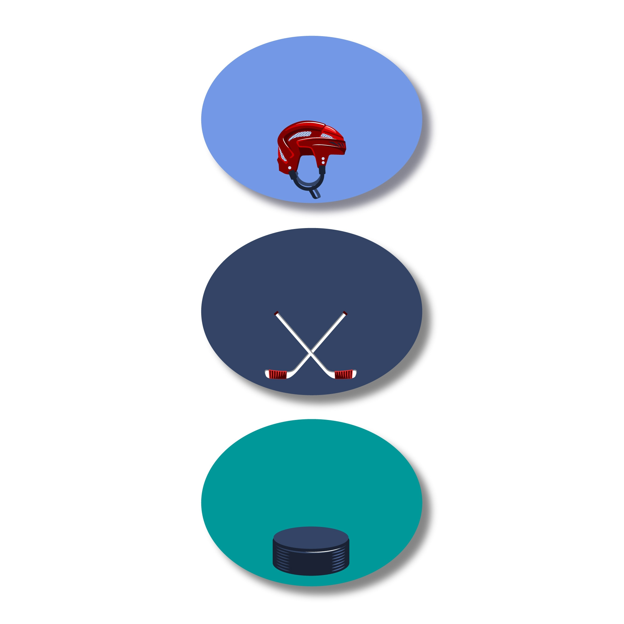 Press N' Stick Clothing DOTS - Hockey All Star