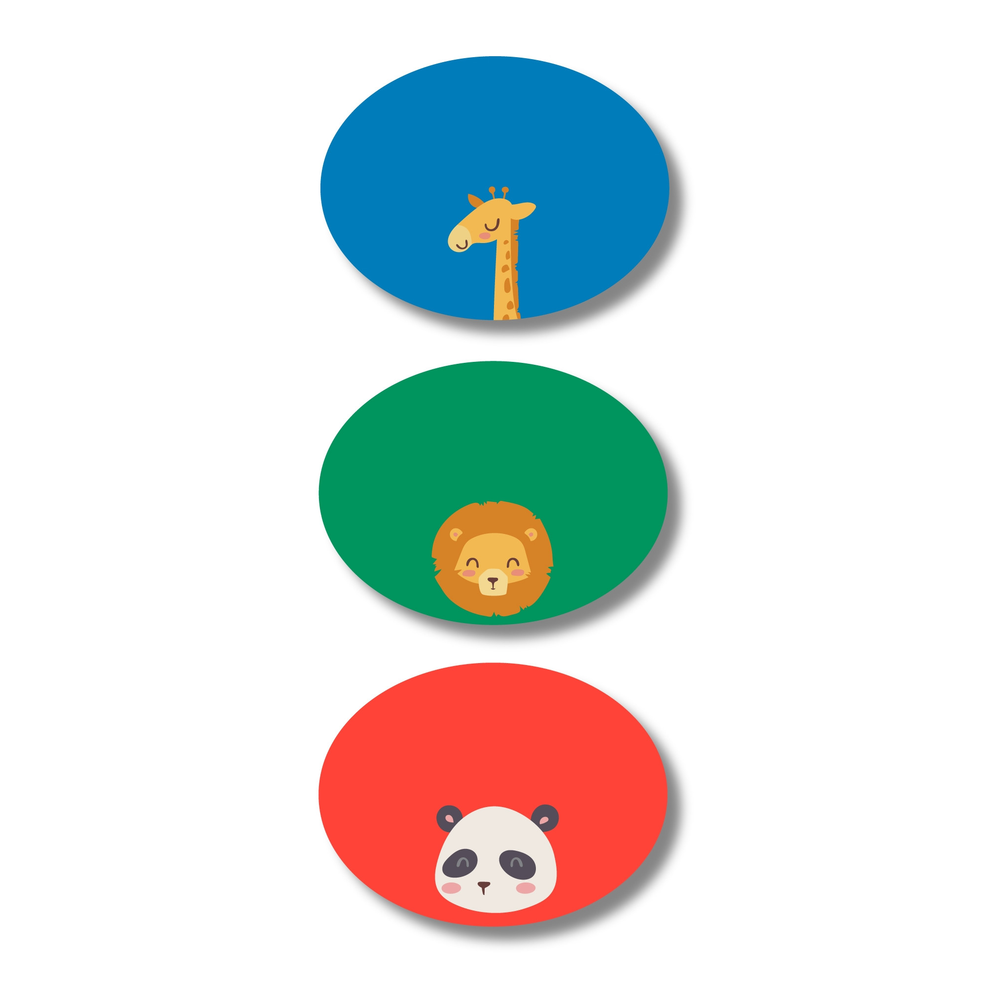 Press N' Stick Clothing DOTS - Safari Friends