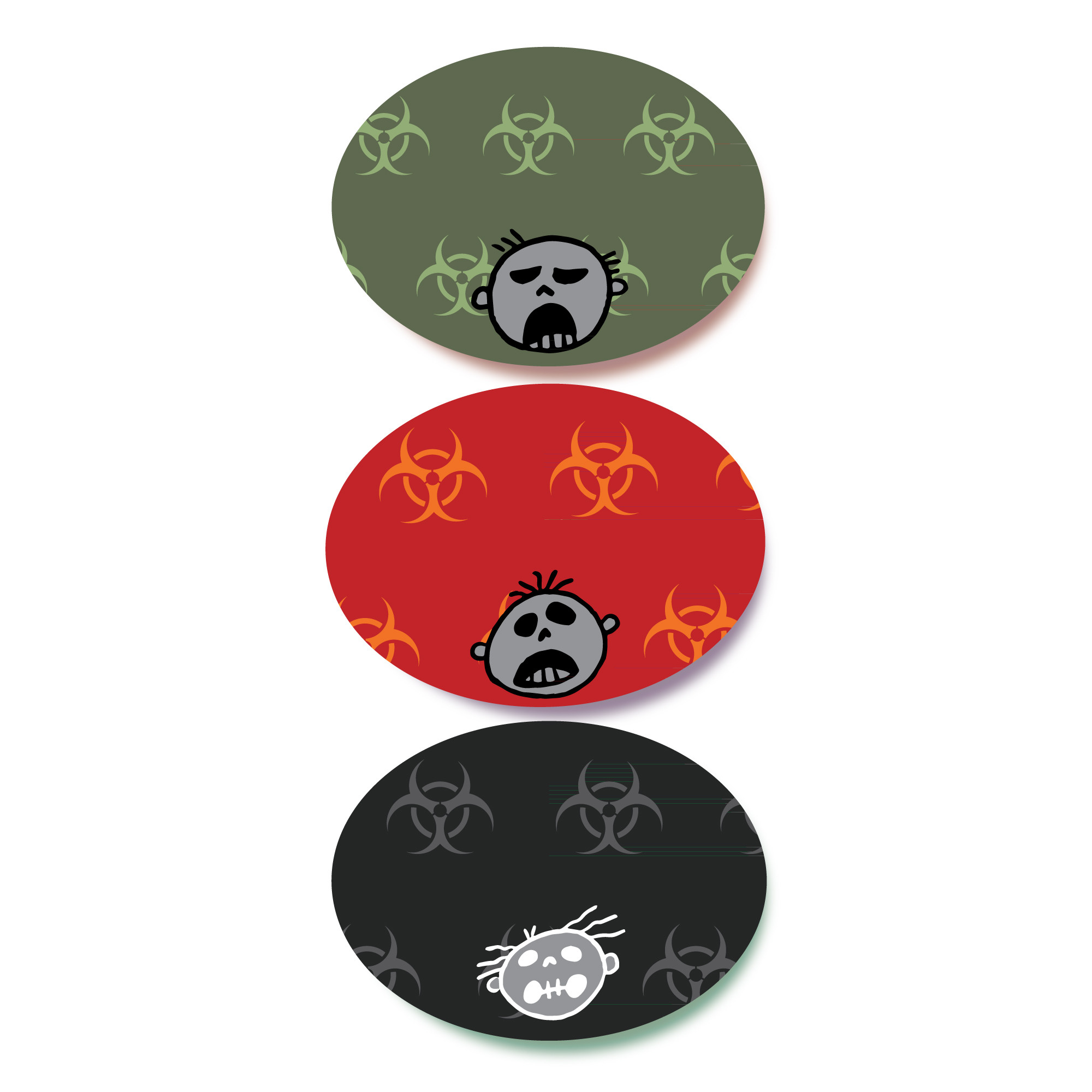 Press N' Stick Clothing DOTS - Zombie Camp