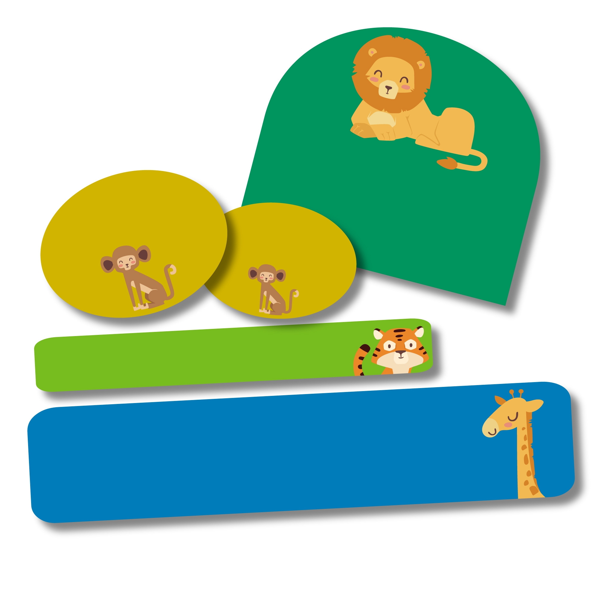 School Basics Pack - Safari Friends