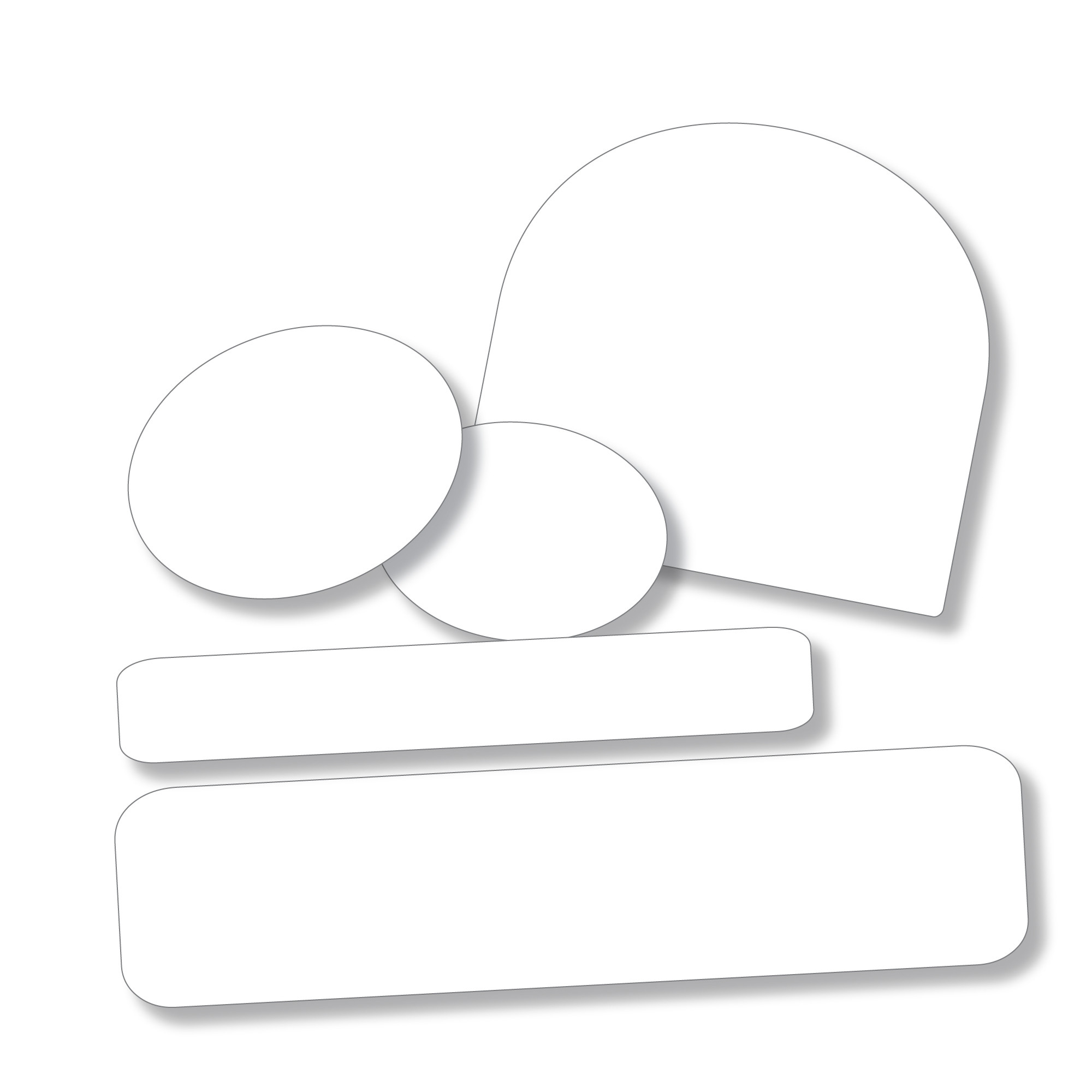 Split Pack - Classic White