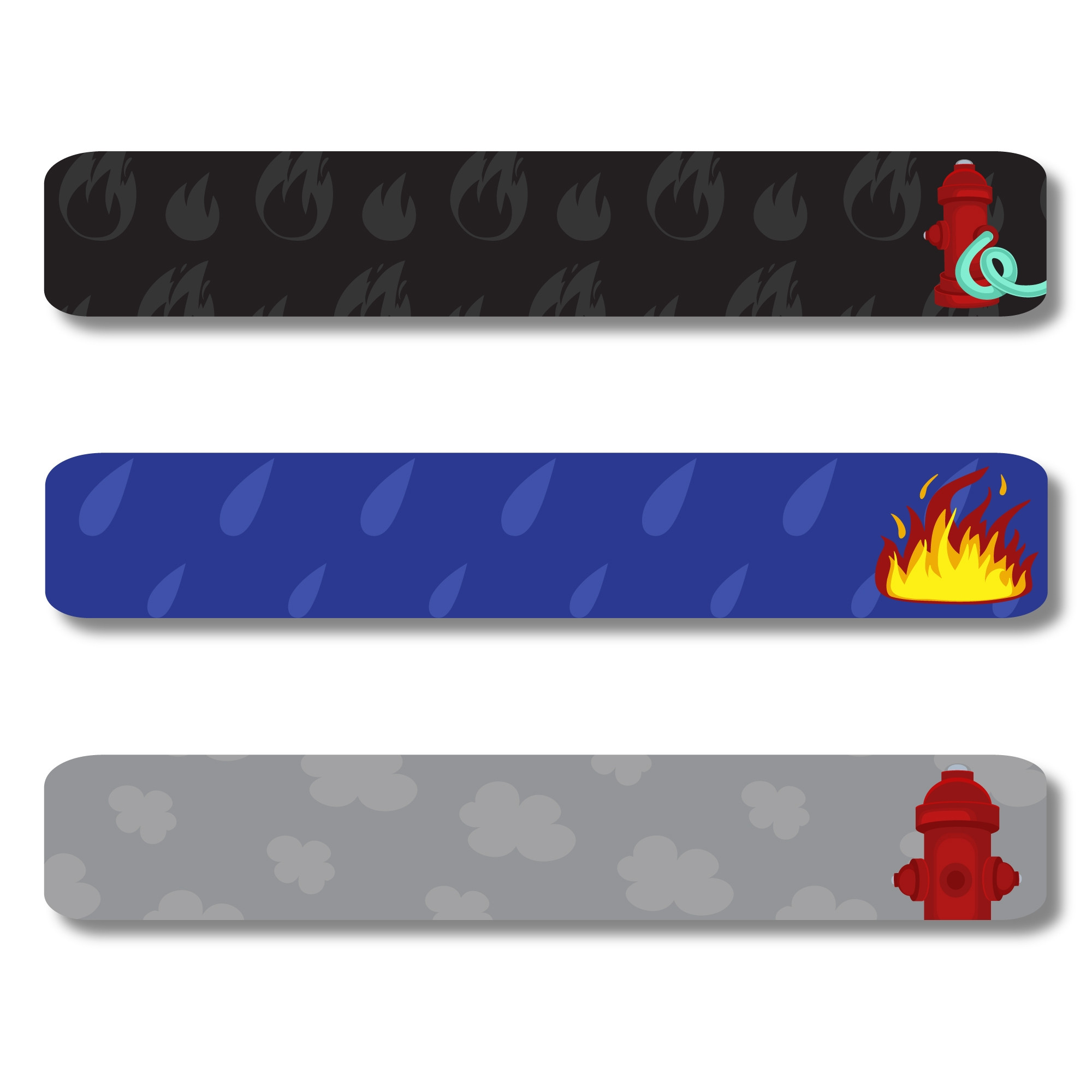 Iron-On Labels - Inferno