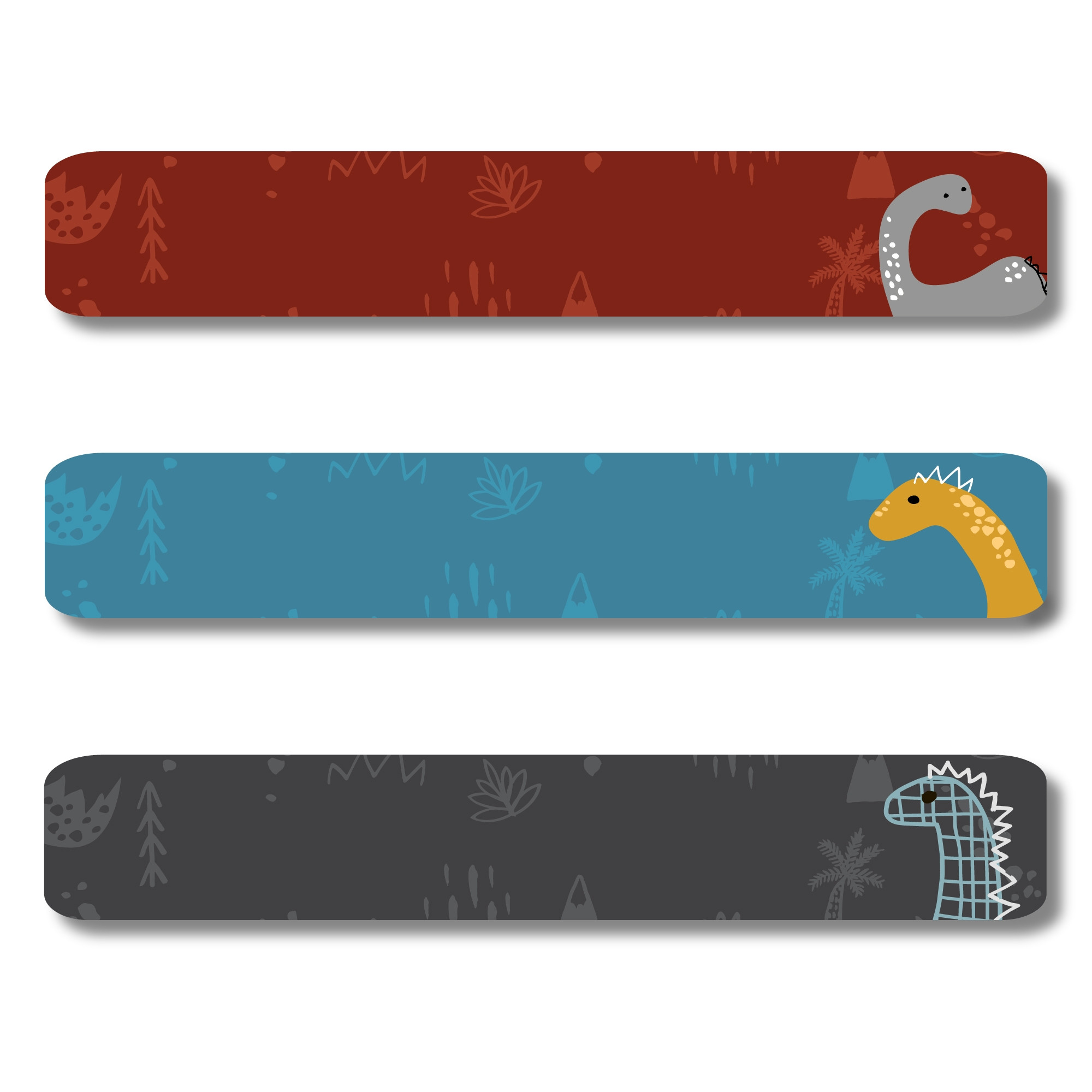 Iron-On Labels - Mighty Dinos