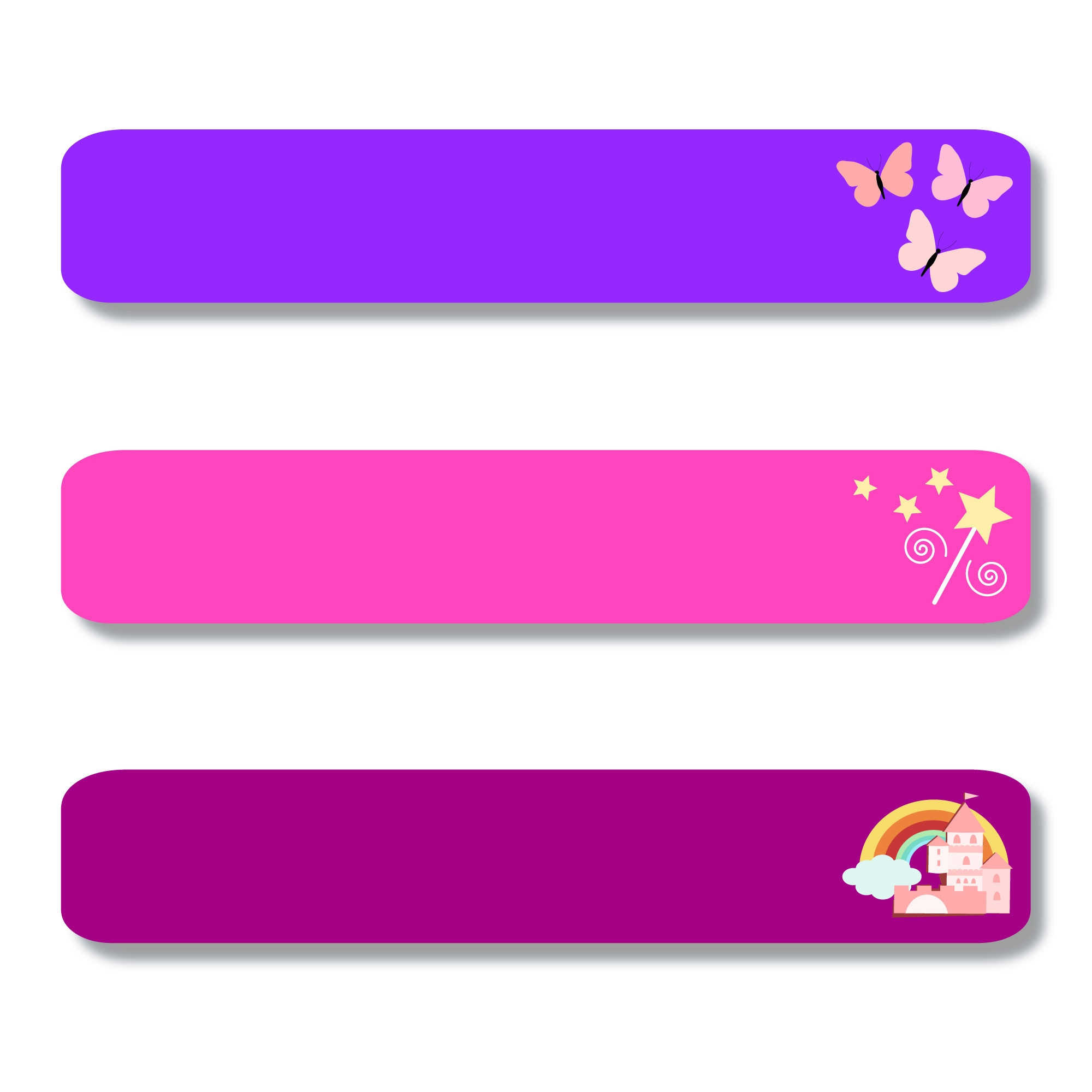 Iron-On Labels - Peace and Unicorn