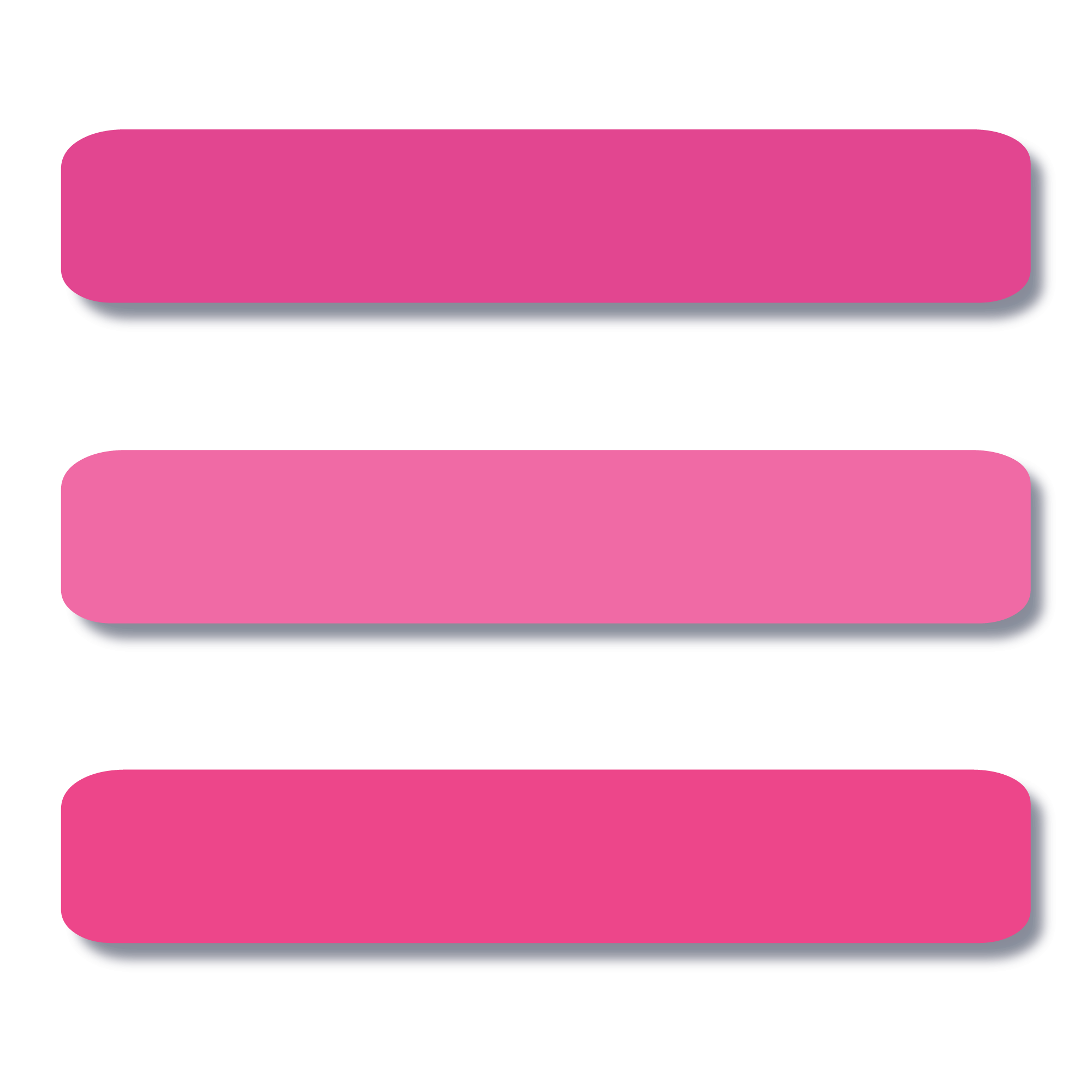 Iron-On Labels - Barbie Pink