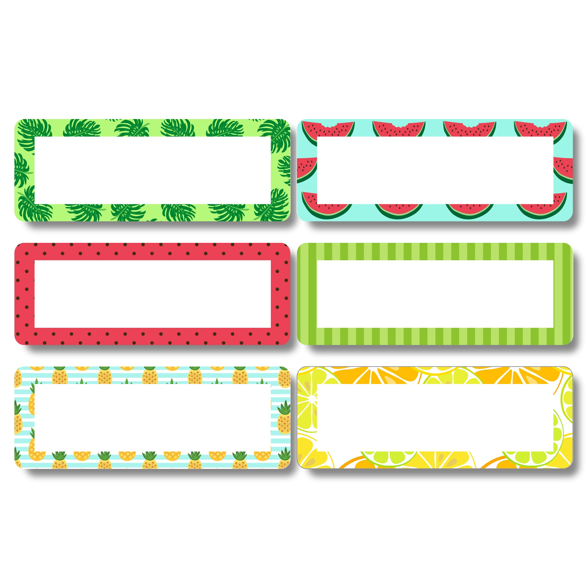 Create Your Own Storage Bin Labels (Large) - Sun-sational!
