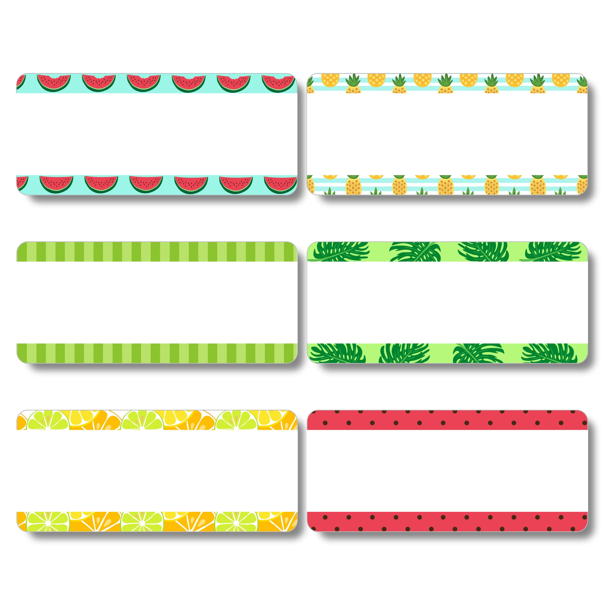 Write On Storage Bin Labels (Small) - Sun-sational!