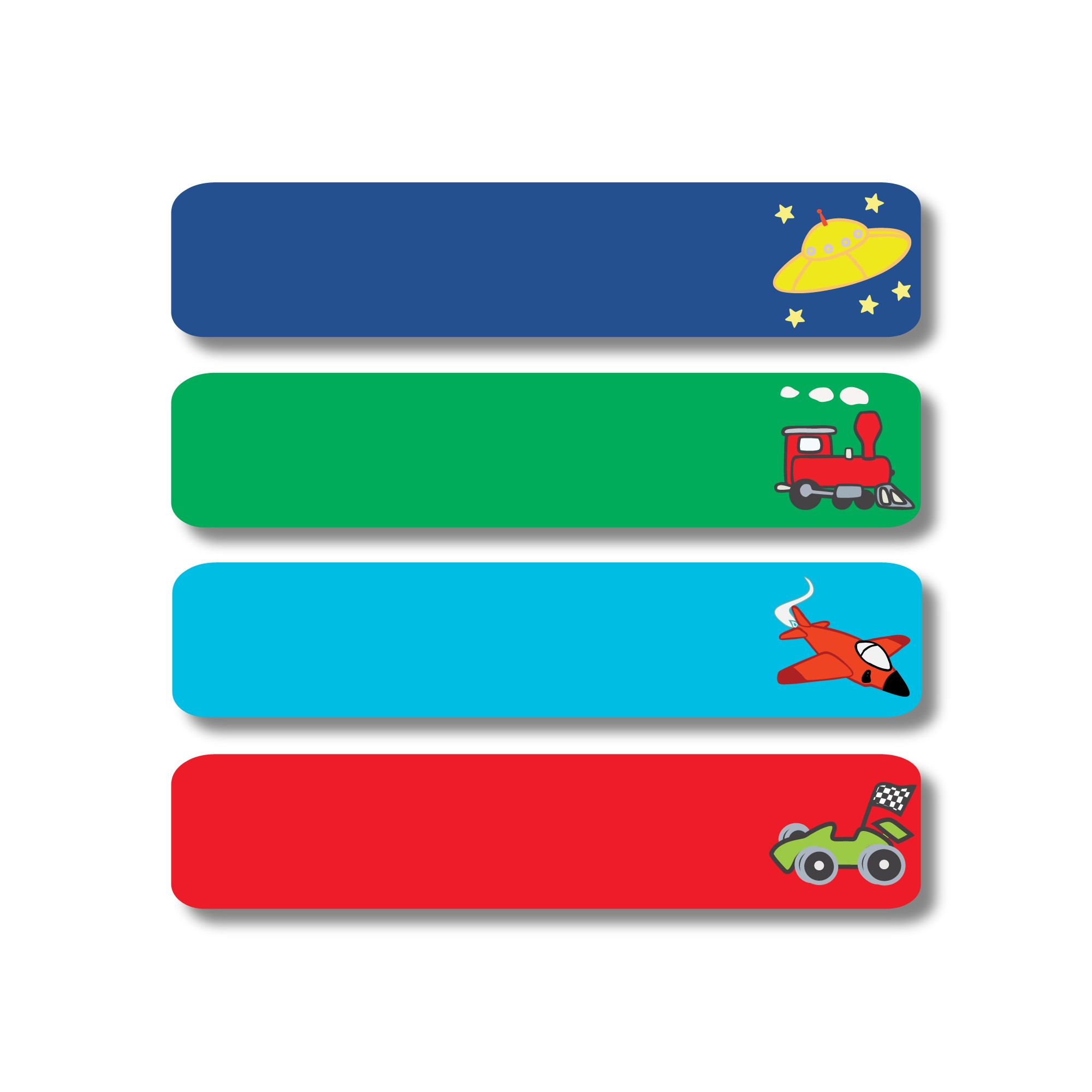 Medium Rectangle Labels - Movin' & Groovin'
