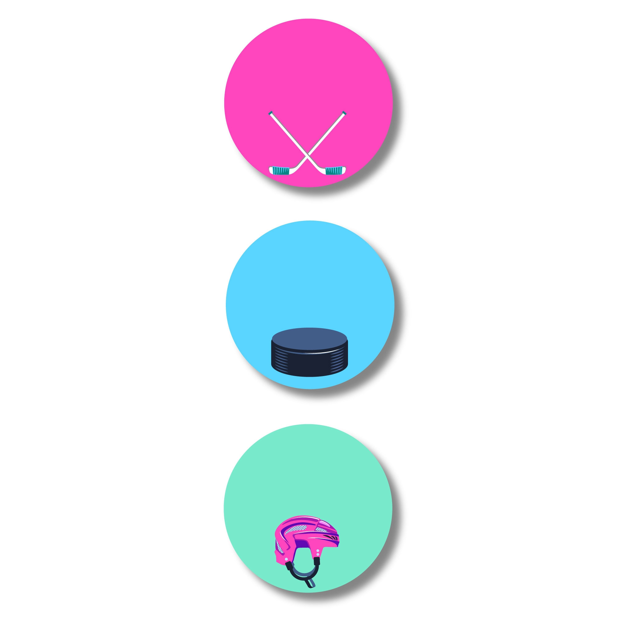 Mini DOTS - I Heart Hockey