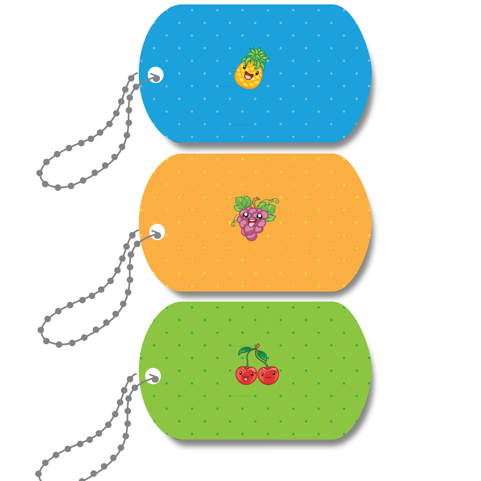 Mini-Metal Tags - Fruition
