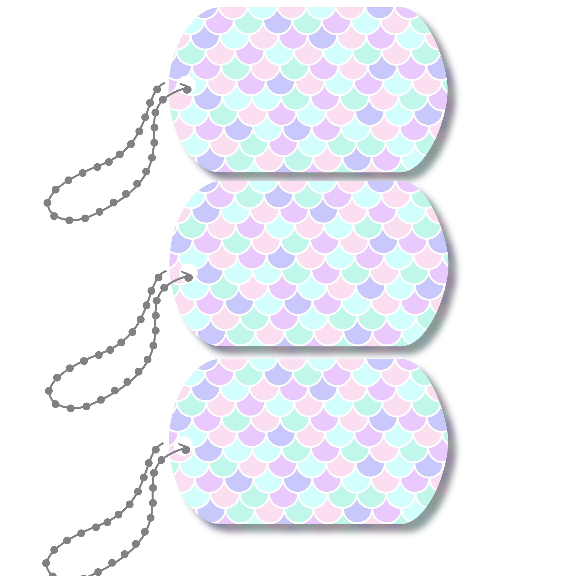 Mini-Metal Tags - Sea Flower