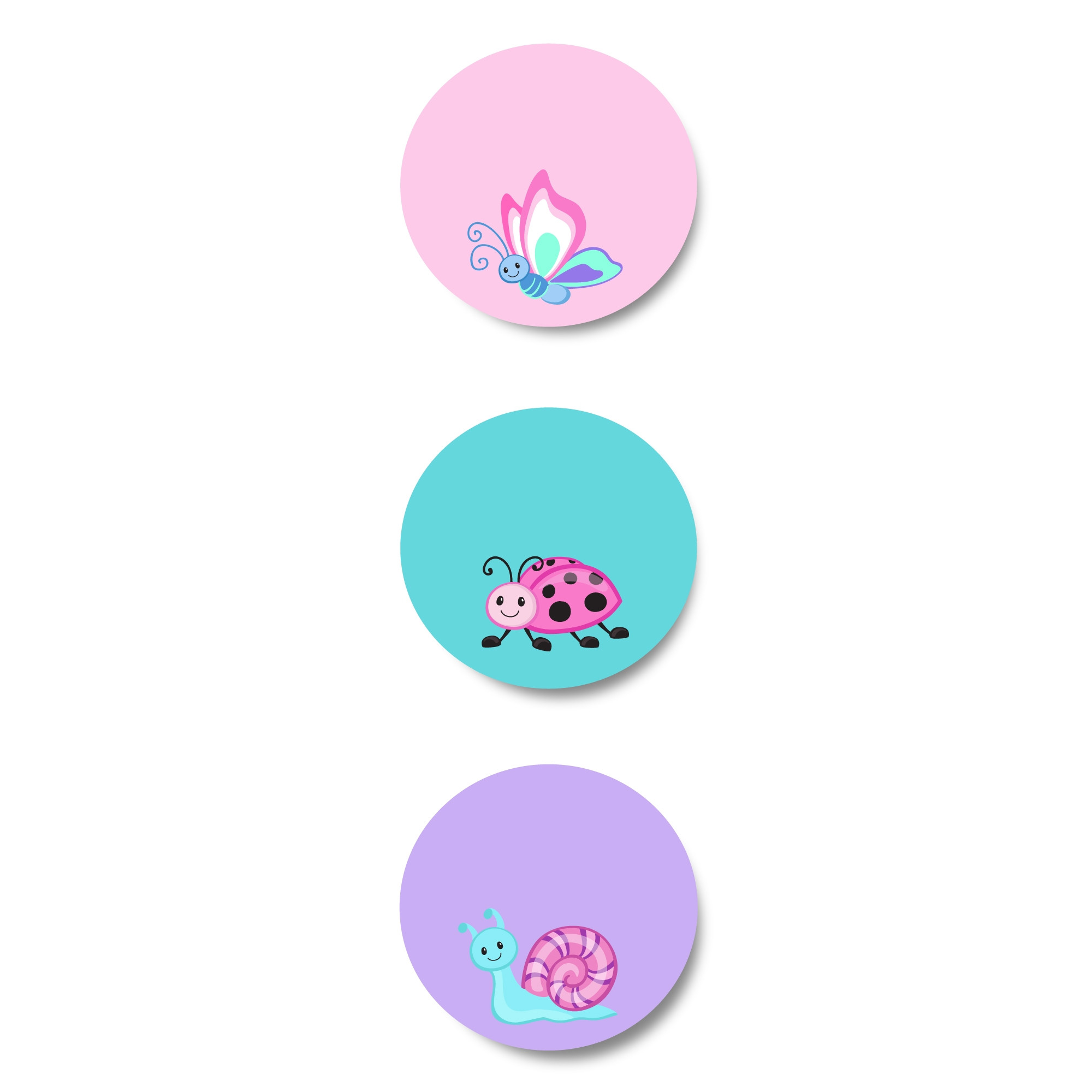 Mini DOTS - Pastel Creatures