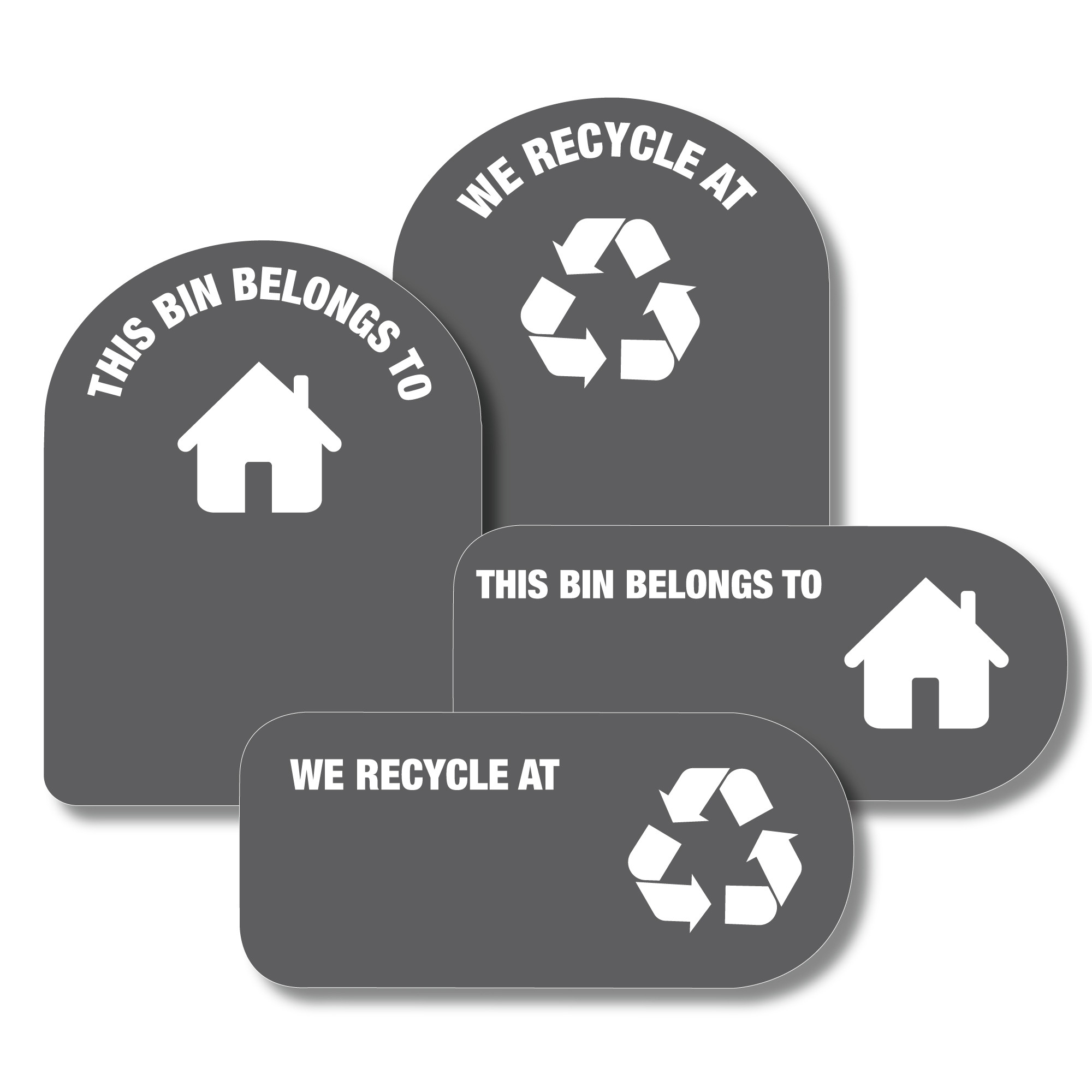 Outdoor Bin Labels - Style 3