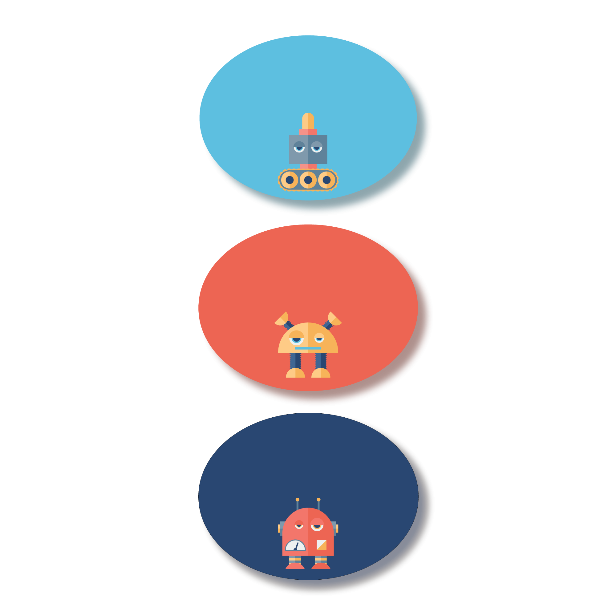 Press N' Stick Clothing DOTS - Bots