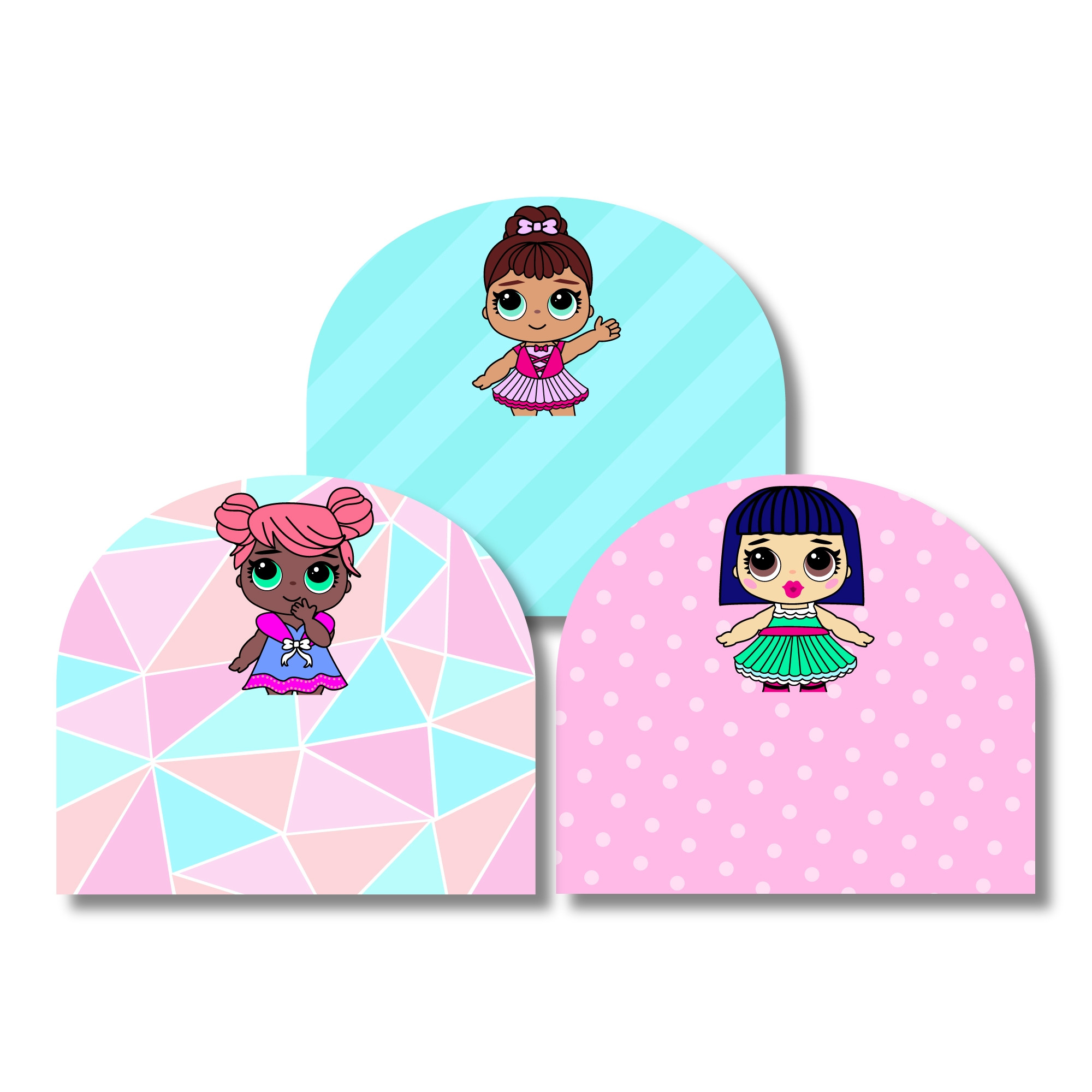 Shoe Labels - Doll Party