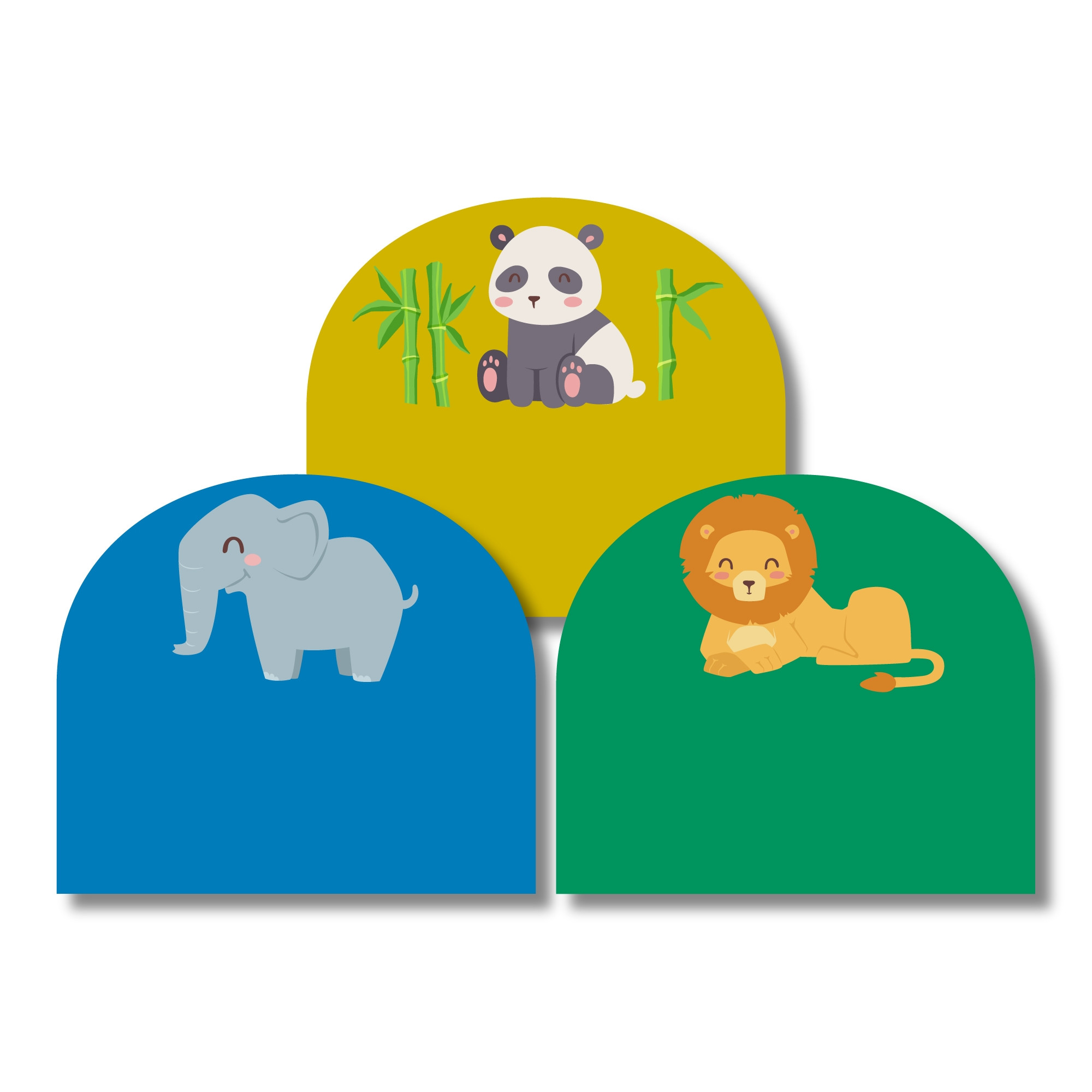 Shoe Labels - Safari Friends