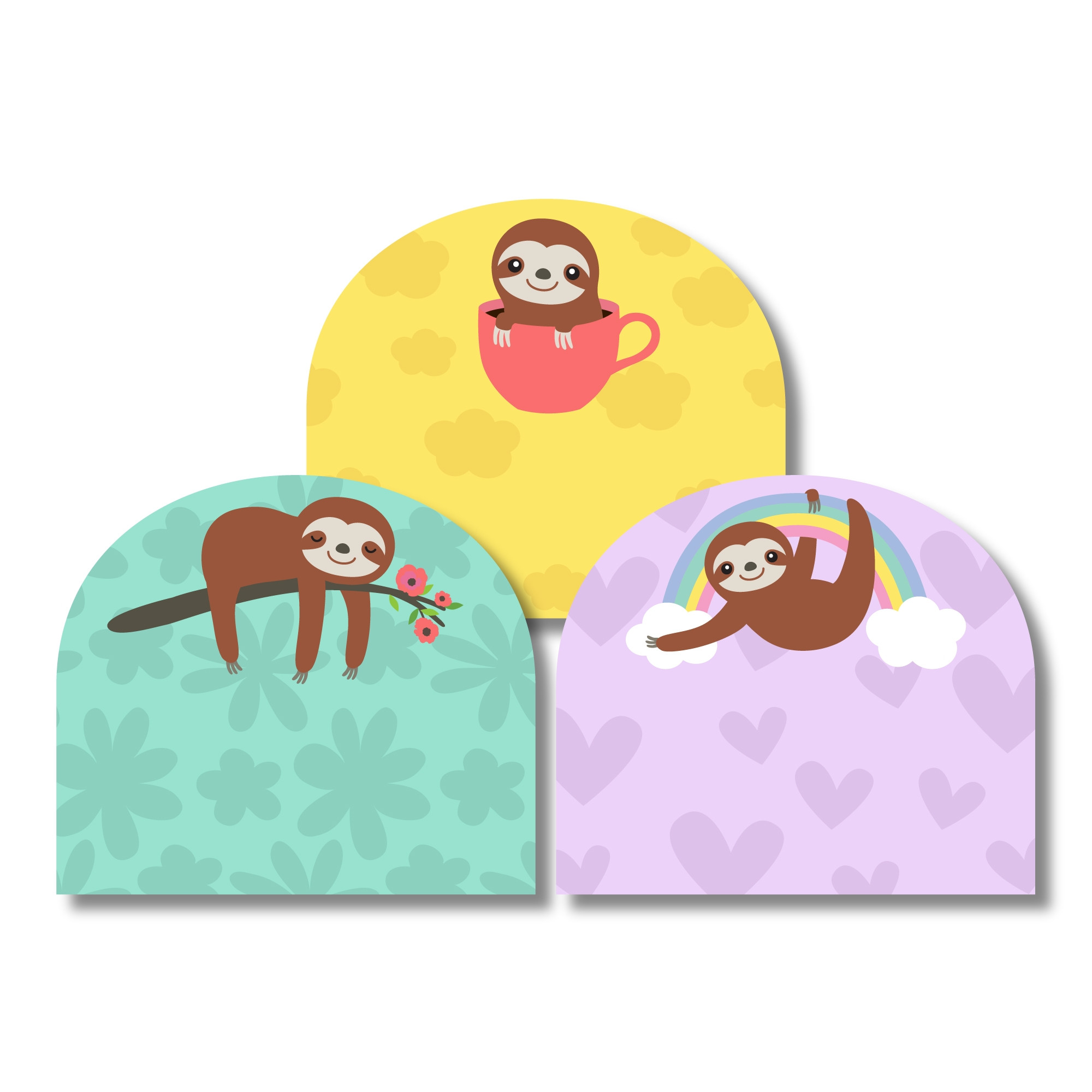 Shoe Labels - Sloth Hugs