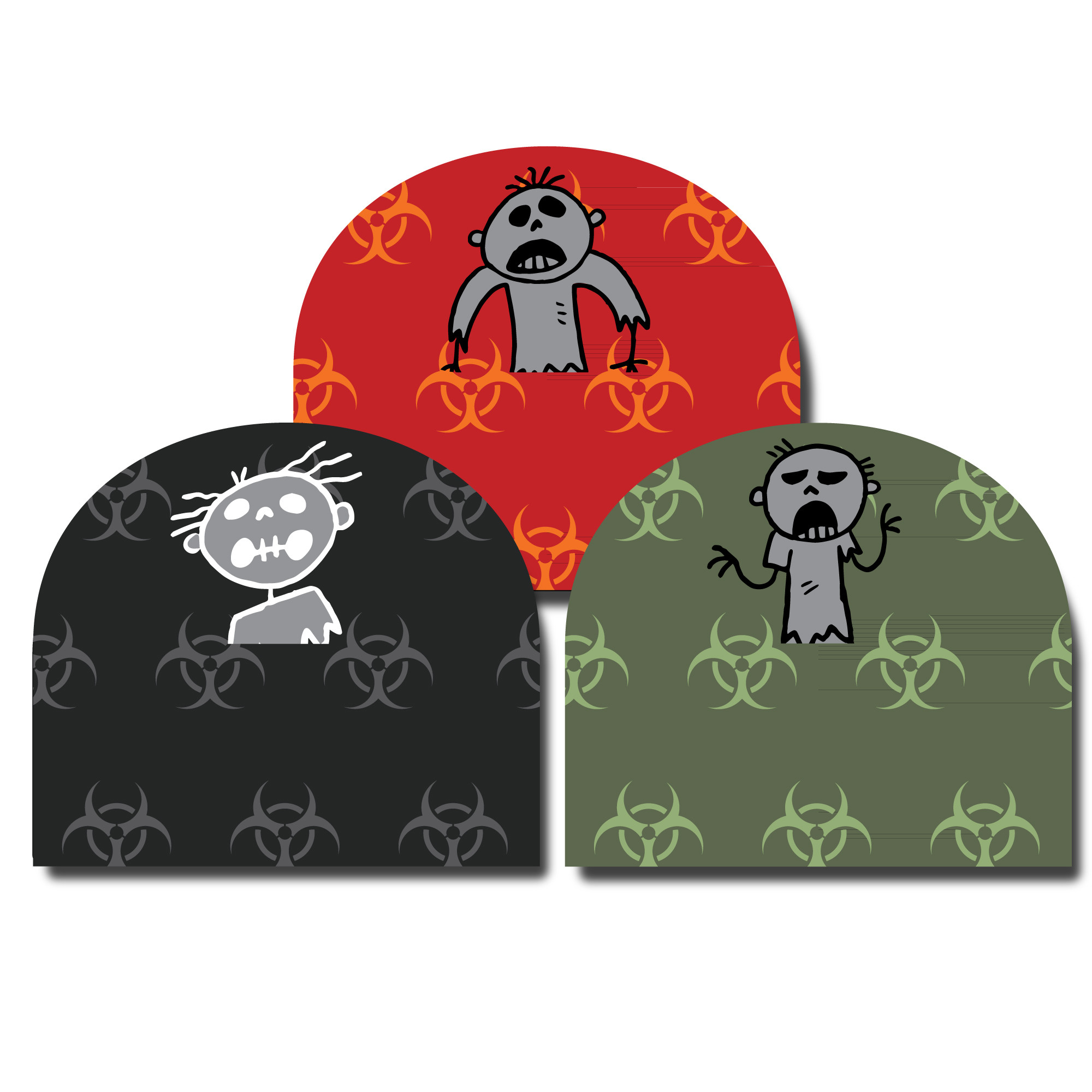 Shoe Labels - Zombie Camp