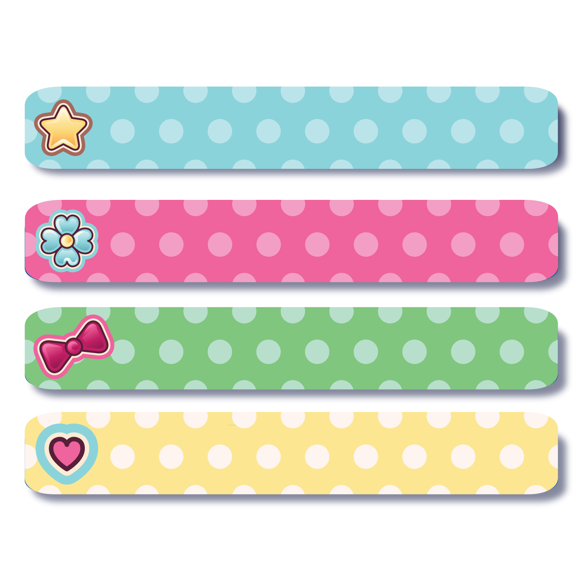 Slimline Labels - Manga Zone
