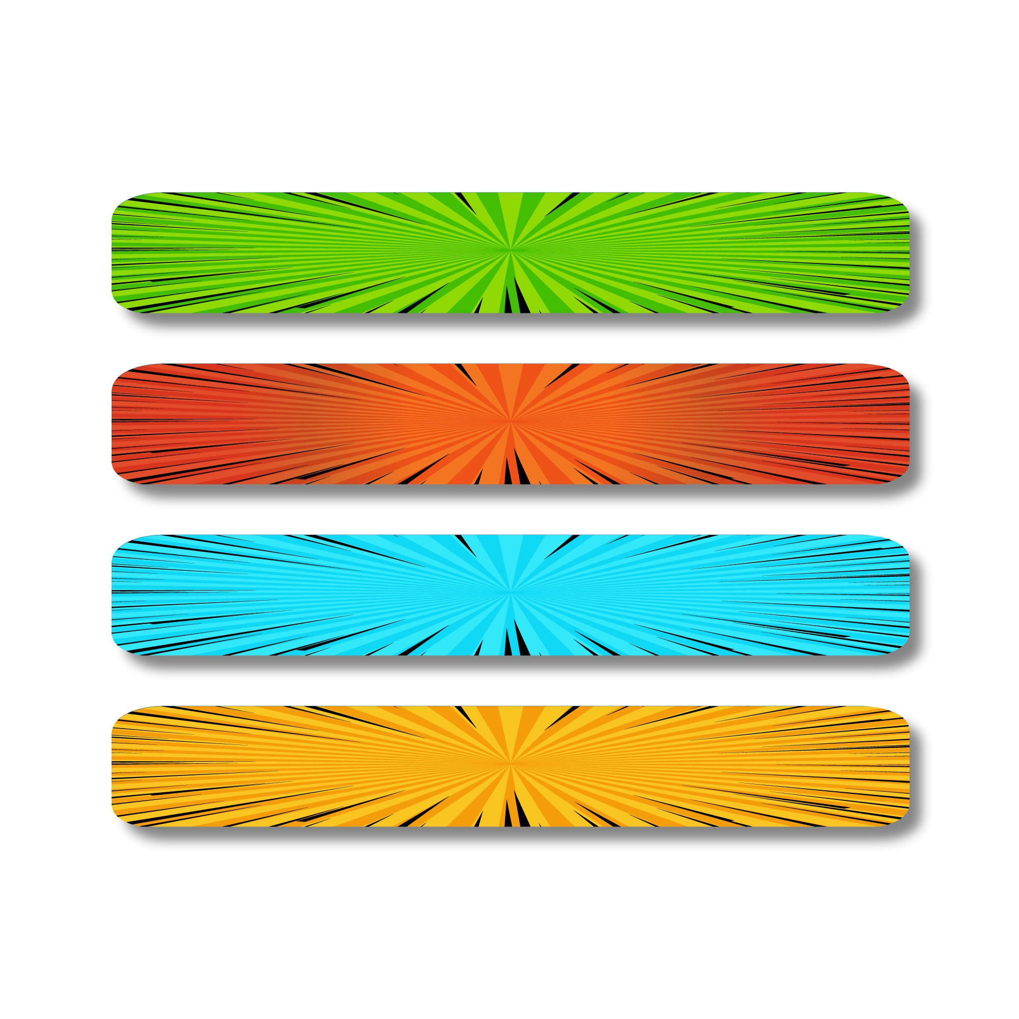 Slimline Labels - Warriors