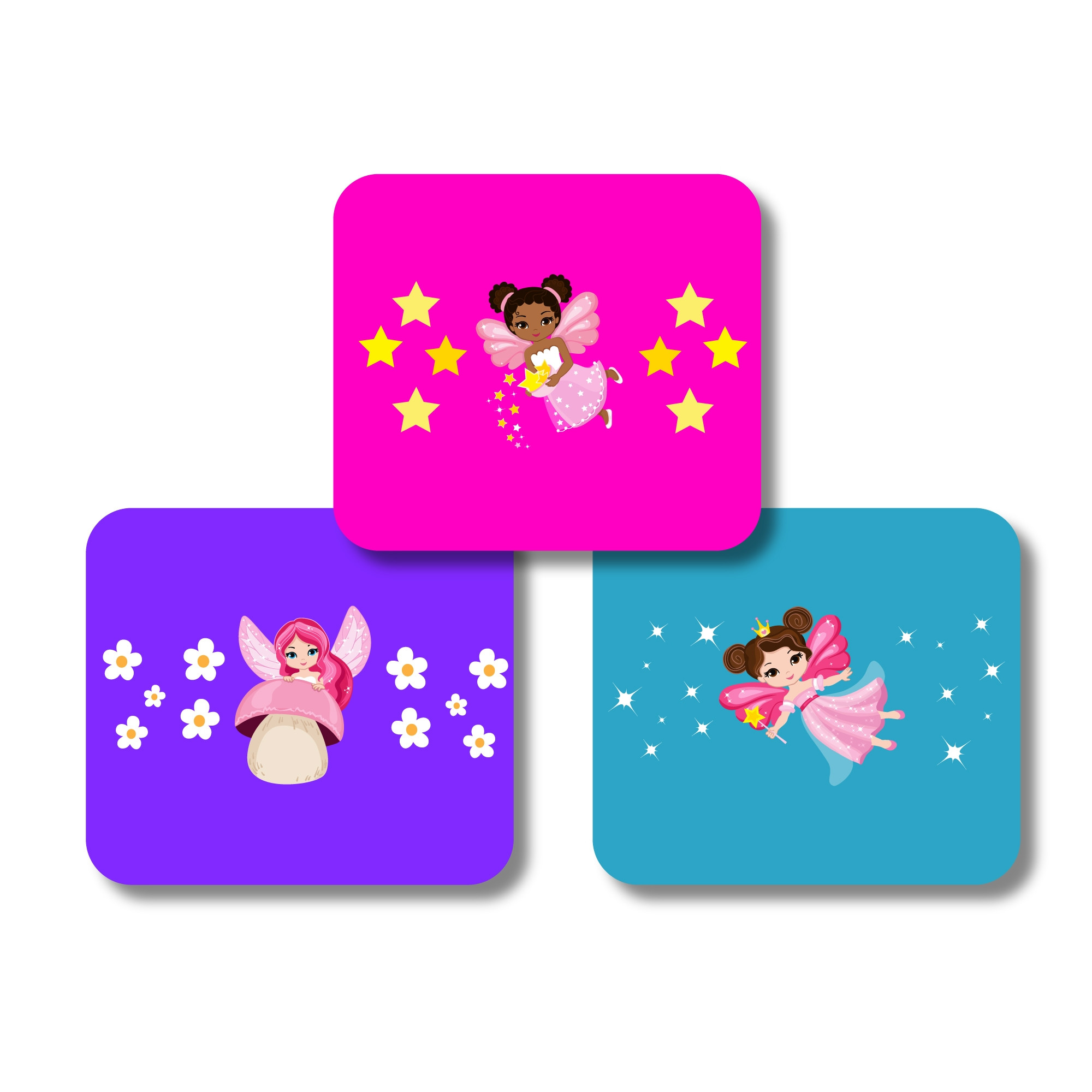 Square Labels - Make a Wish