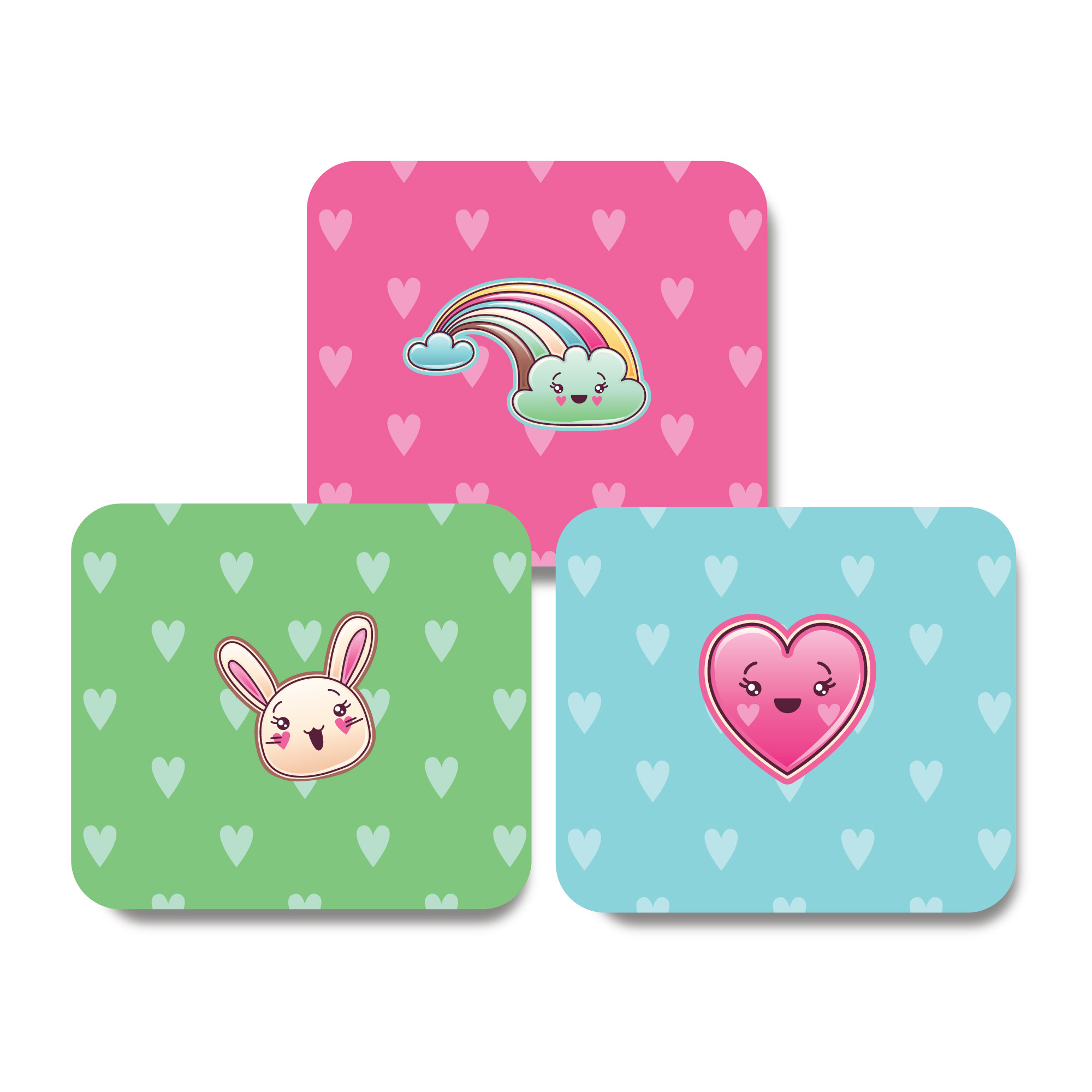 Square Labels - Manga Zone