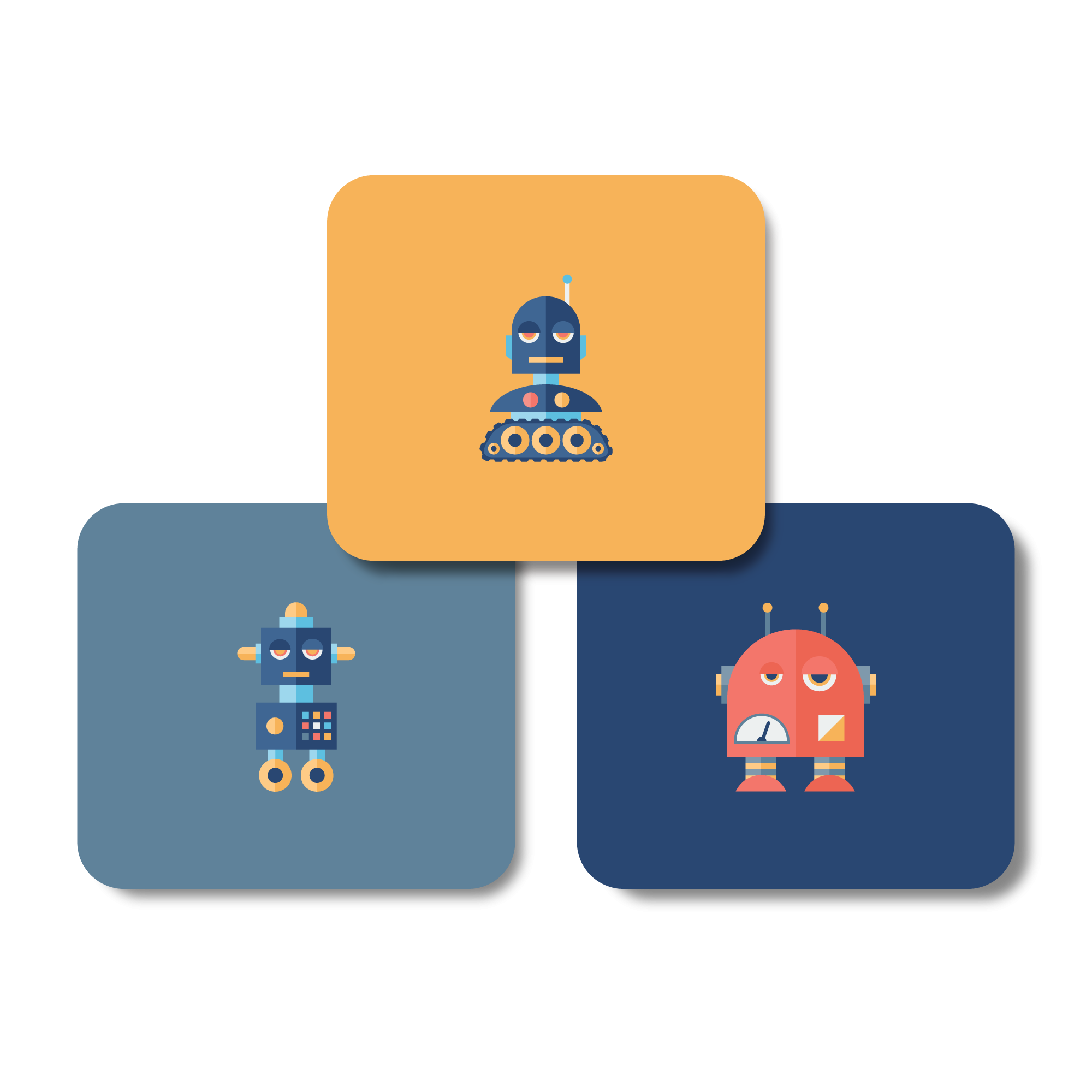 Square Labels - Bots