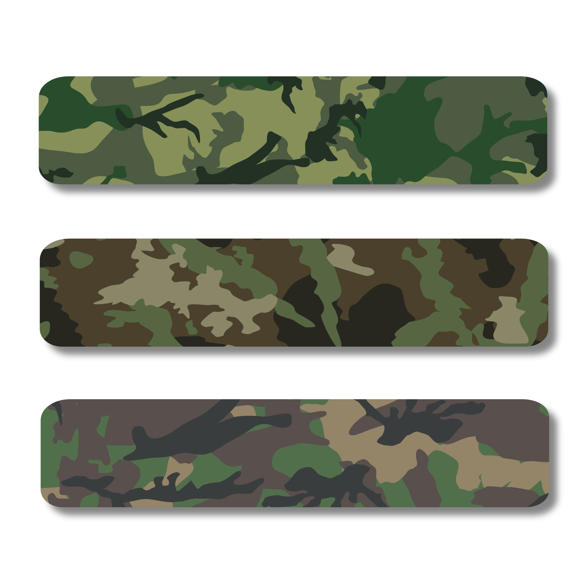 Large Sticker Labels - Camo