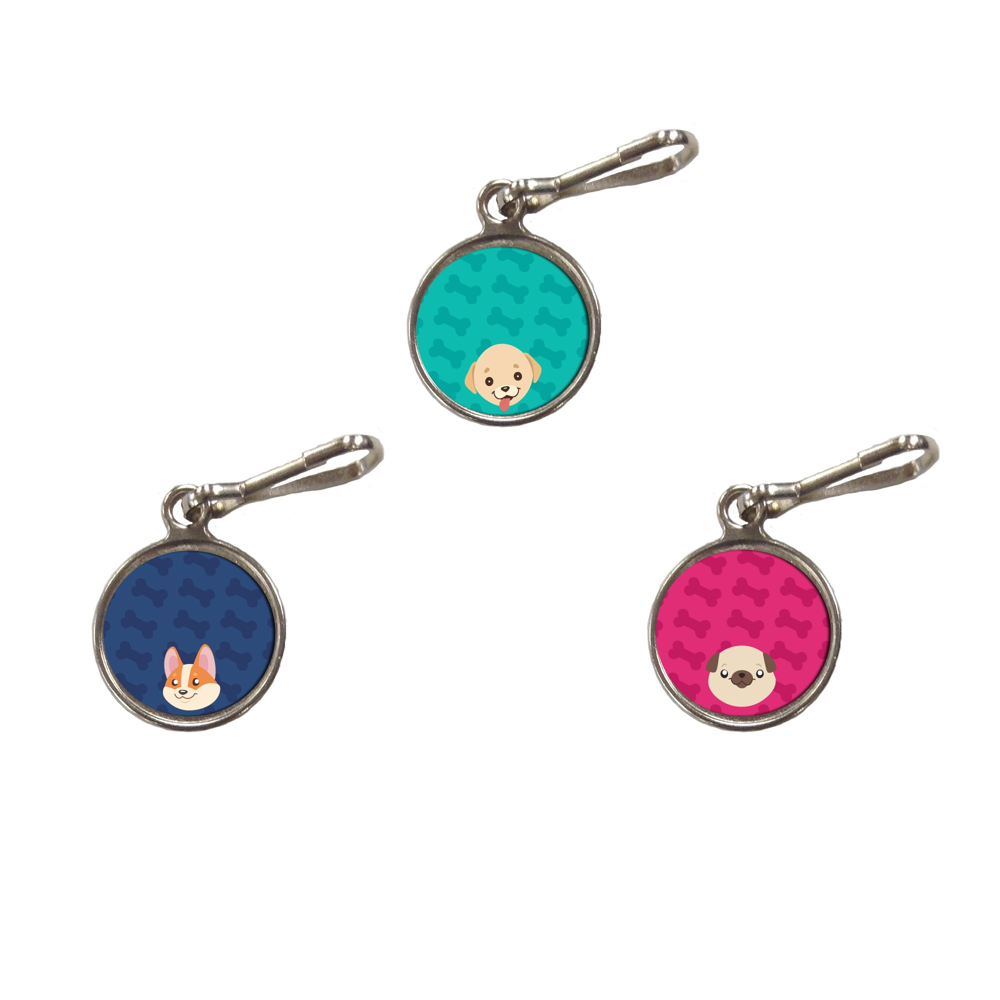 ZIPIT! Tags - Puppies and Kisses