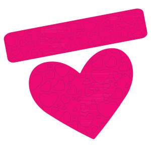 Valentine Pattern Packs - I Love Hearts
