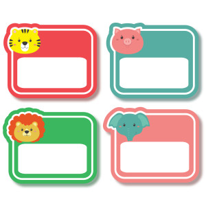 Baby Labels - Day at the Zoo