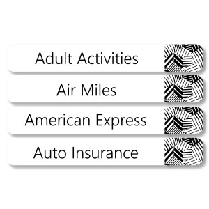 Home Office Labels - Modern