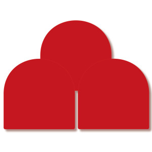 Shoe Labels - Radical Red