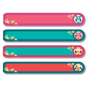 Slimline Labels - Hoo Am I?