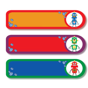 Sticker Labels - Metal Men