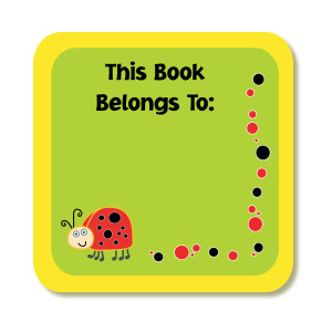 Book Worms - Lady Bug-a-roo