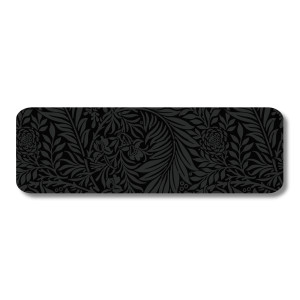 Return Address Labels - Feather Fern-Ebony