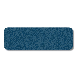 Return Address Labels - Feather Fern-Navy